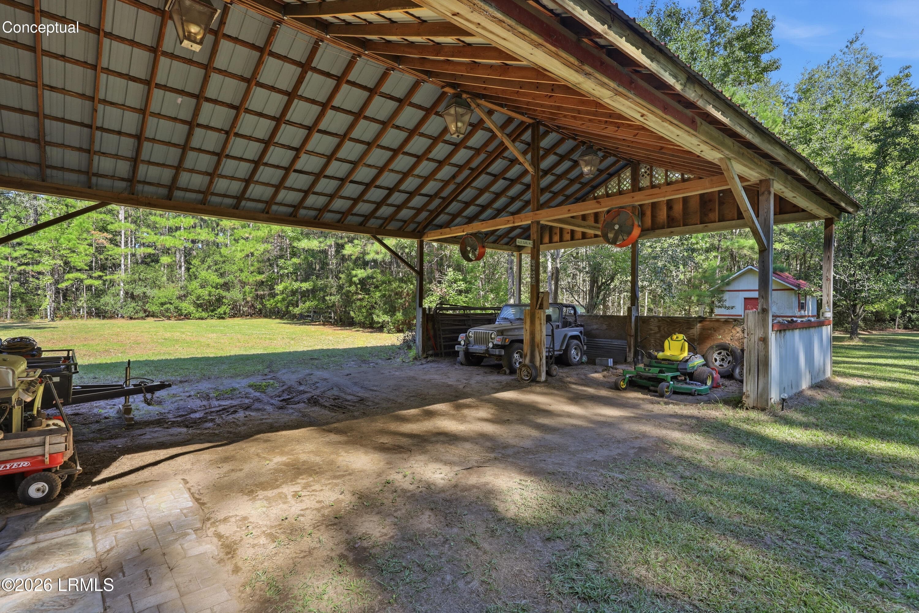 Storage area - 2248 Honey Hill Circle, Ridgeland, SC 29936