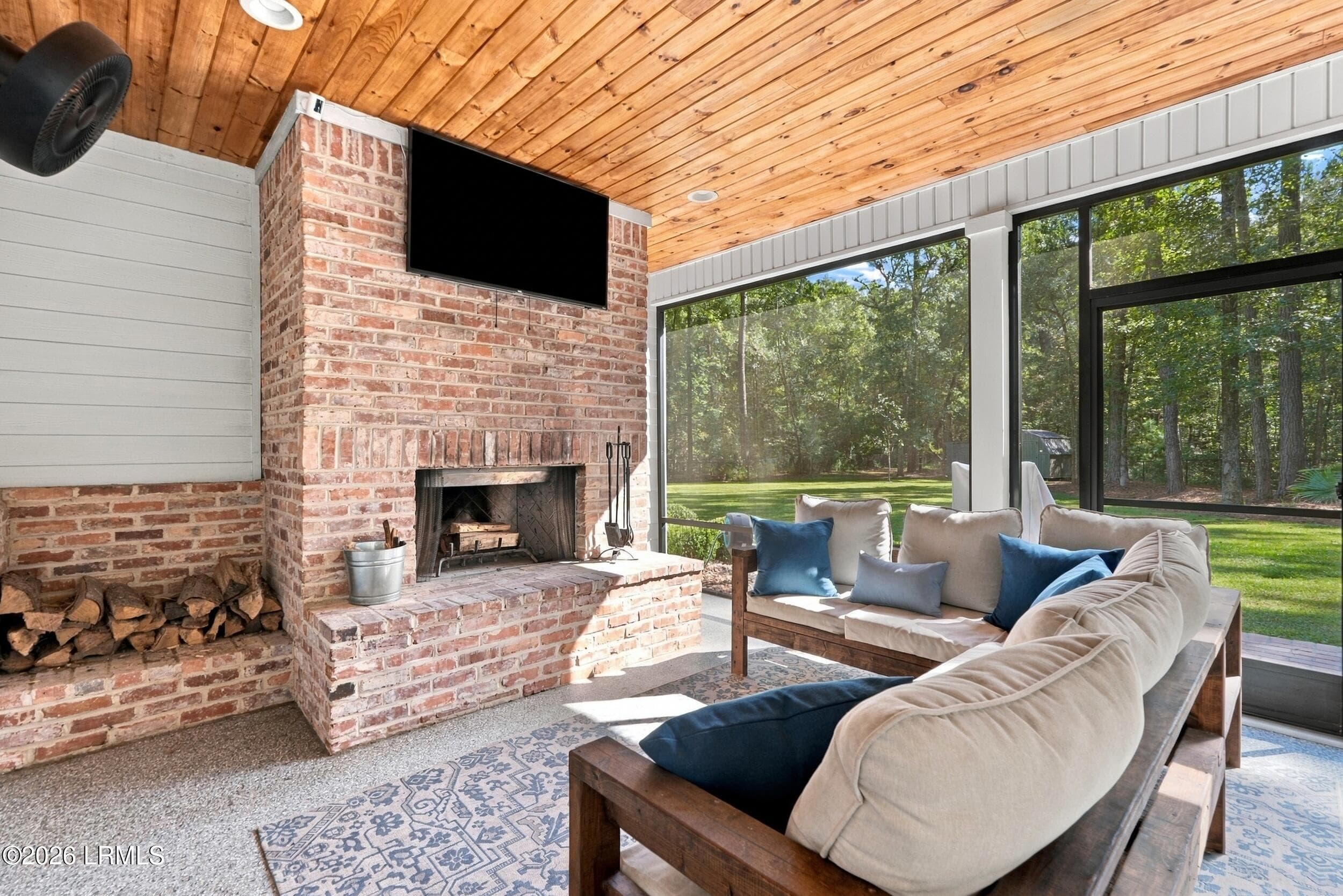 screened porch - 309 Honey Hill Circle, Ridgeland, SC 29936