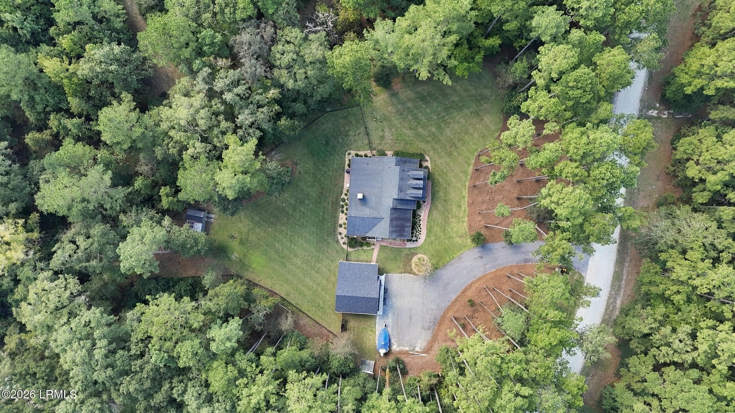 aerial - 309 Honey Hill Circle, Ridgeland, SC 29936