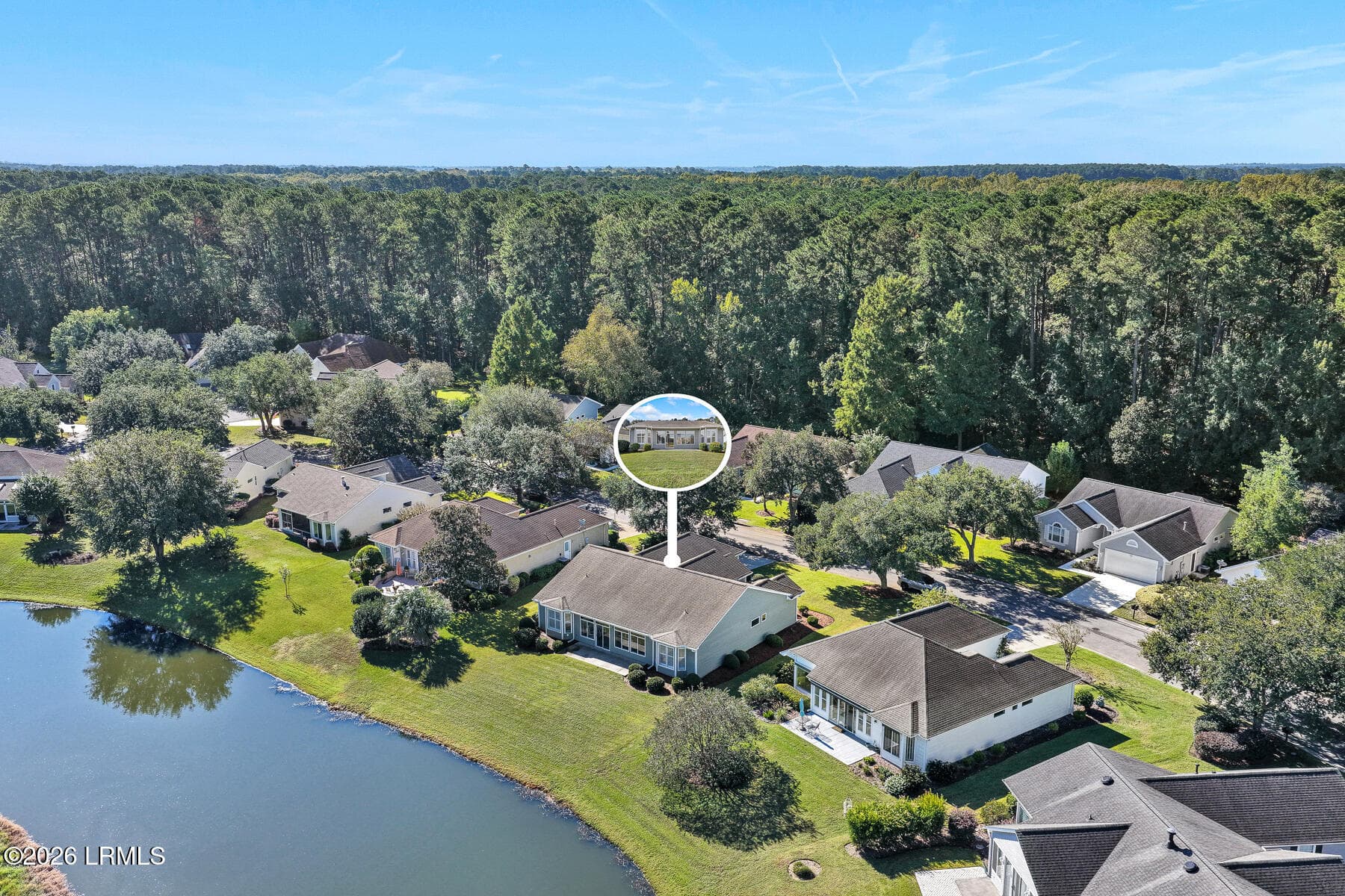 Aerial View of House (1) - 22 Hamilton Drive, Bluffton, SC 29909