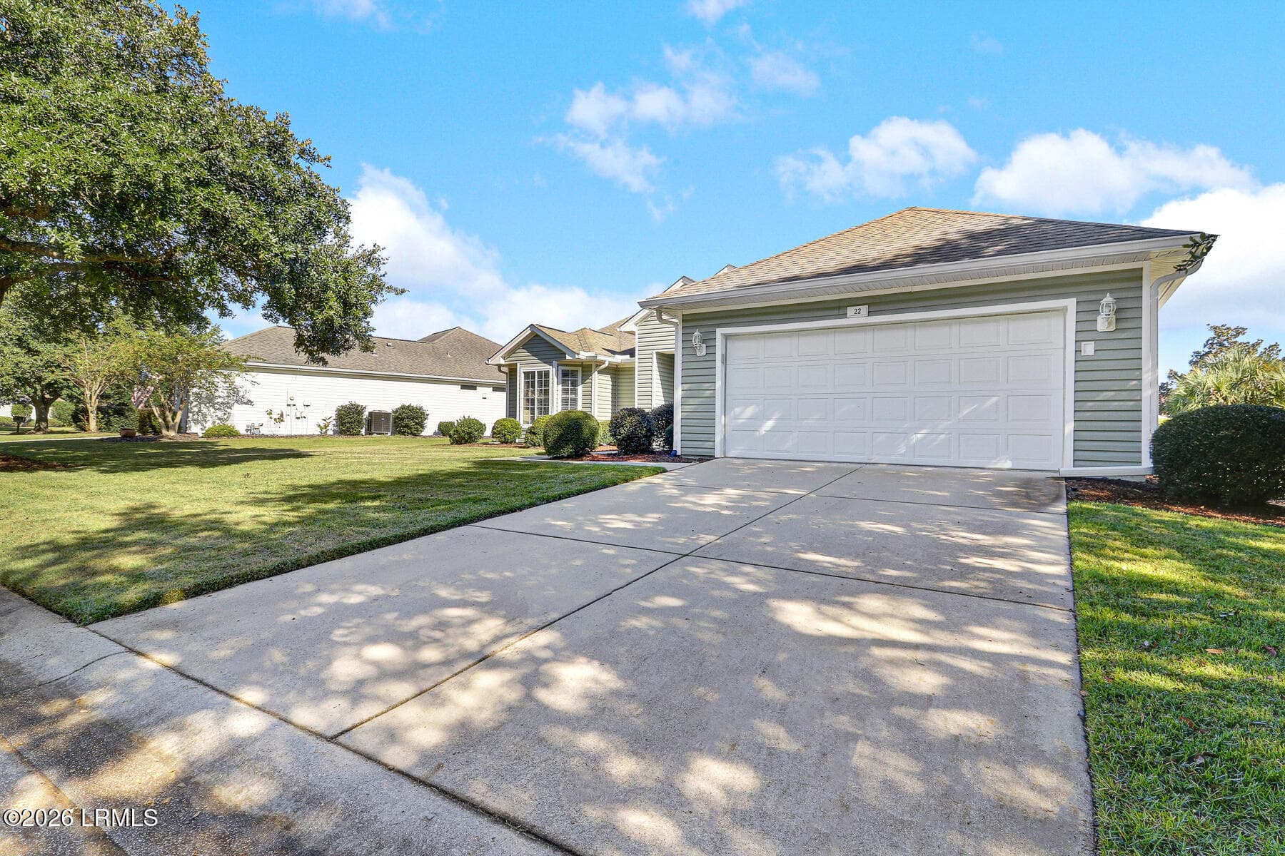 Front Garage View - 22 Hamilton Drive, Bluffton, SC 29909