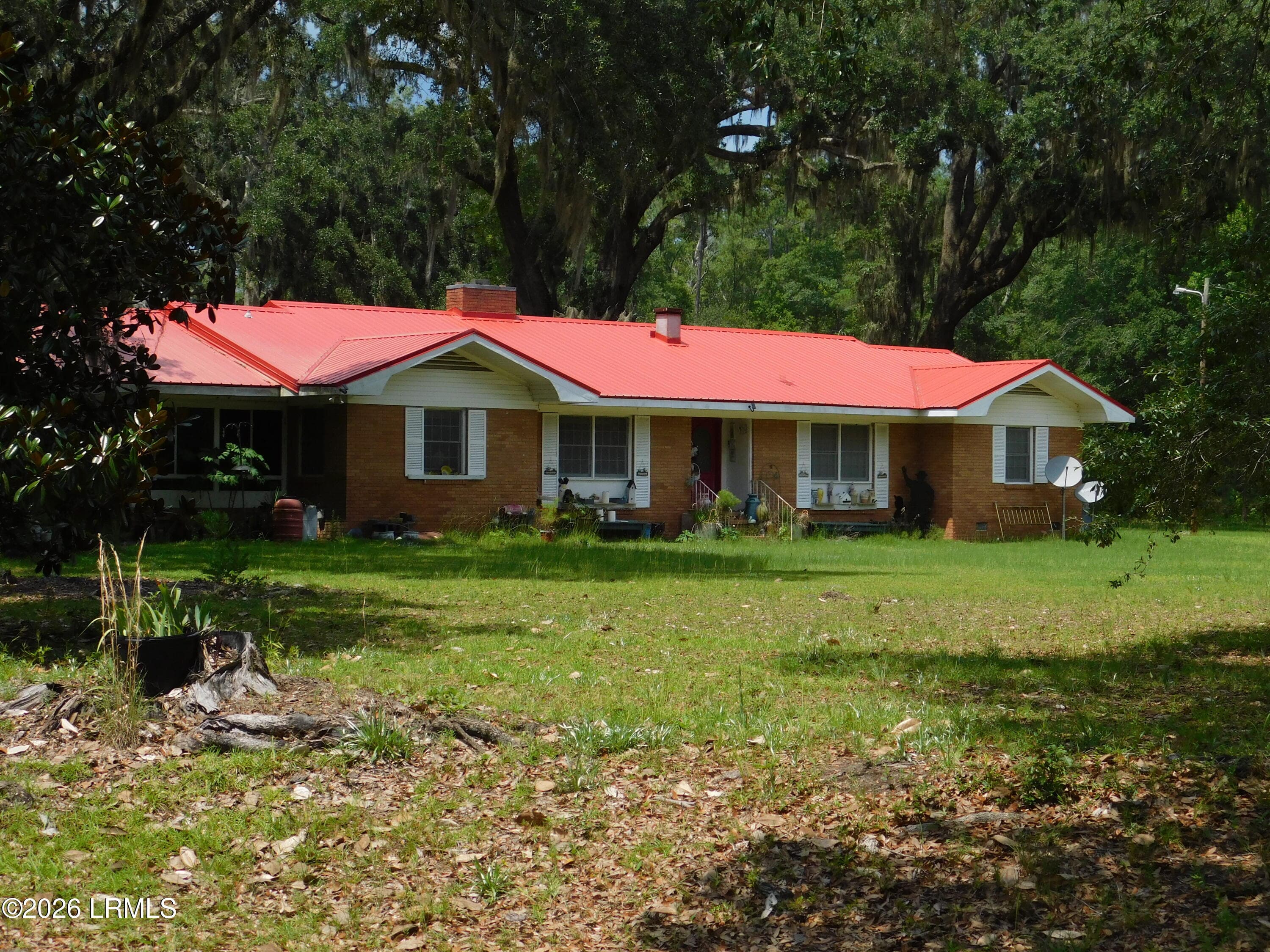 front of house - 25121 Pocotaligo Road, Yemassee, SC 29945