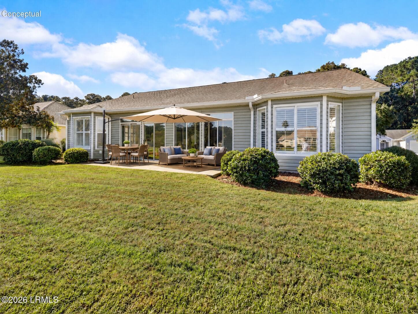 6.patio VS - 22 Hamilton Drive, Bluffton, SC 29909
