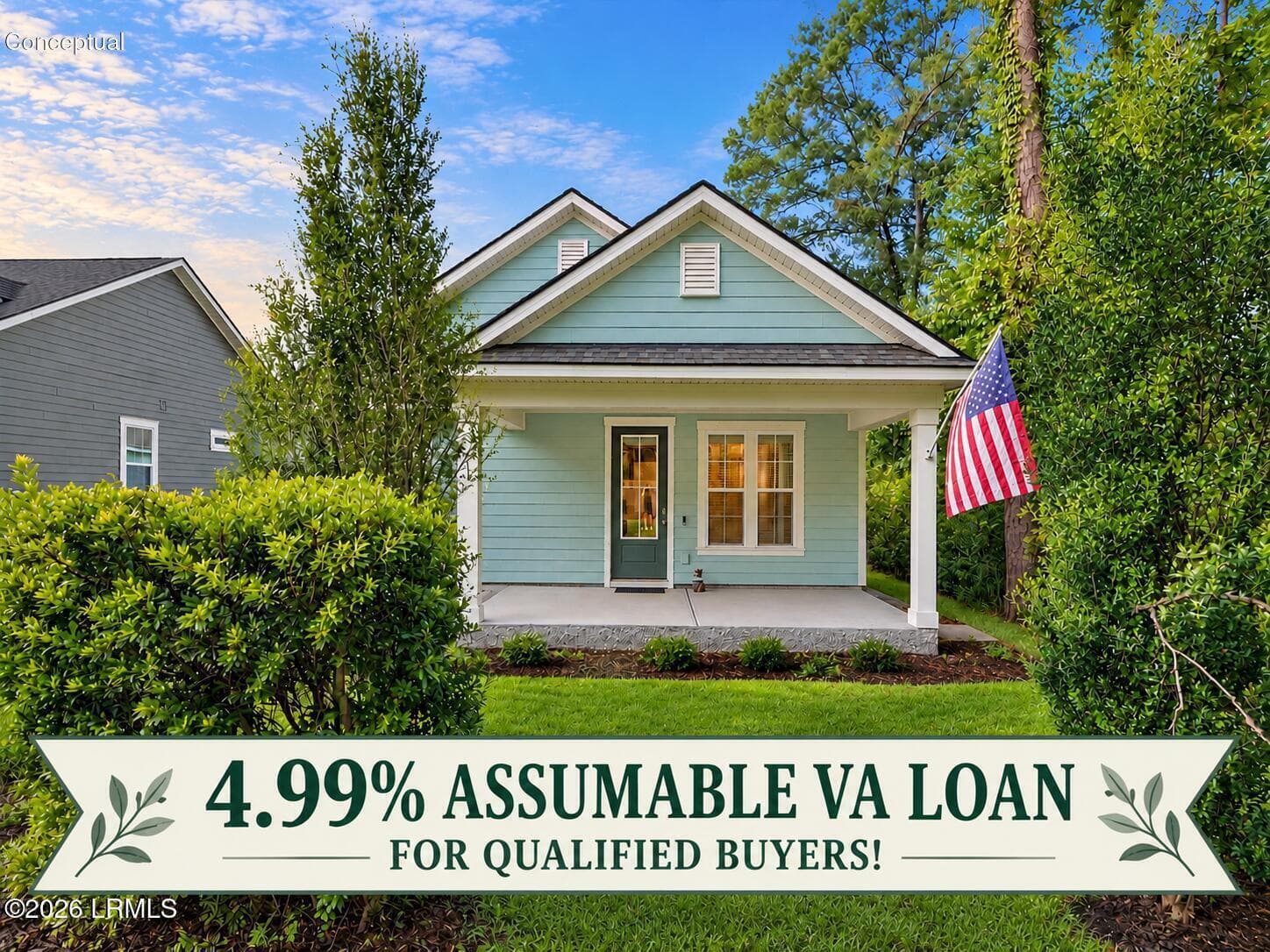 4.99 Assumable Loan - 144 Baynard Road, Beaufort, SC 29906