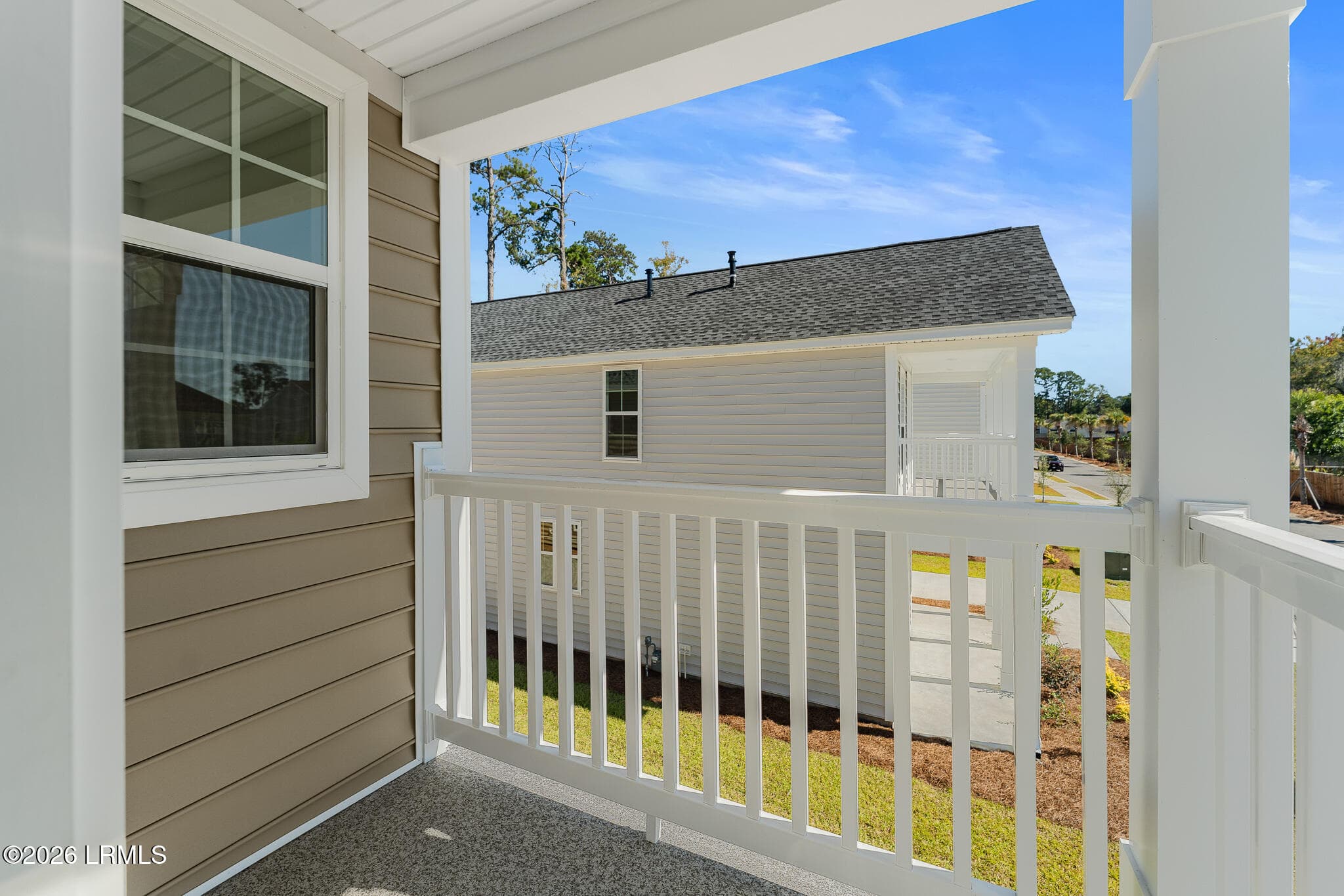 Upstairs Porch off Primary Bedroom - 25 Rearden Way, Beaufort, SC 29906