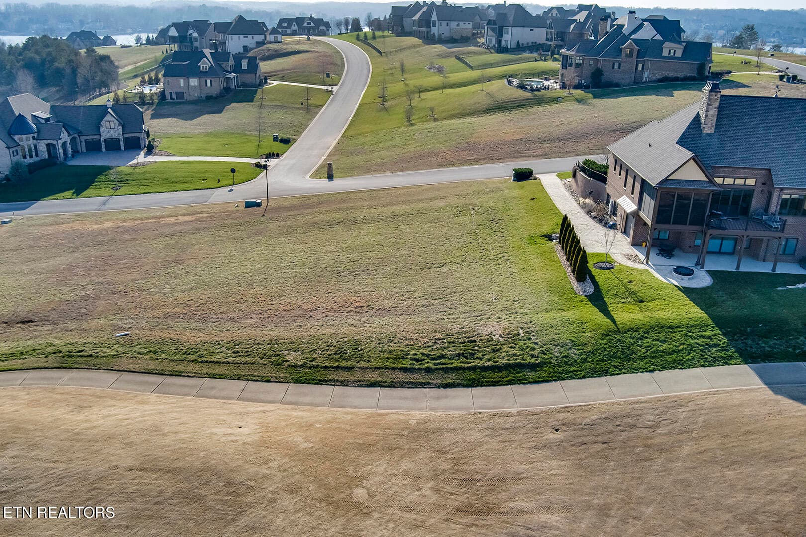 08_StarboardDrive_611_LotBackElevated_W- - 611 Starboard Drive, Lenoir City, TN 37772, Lenoir City
