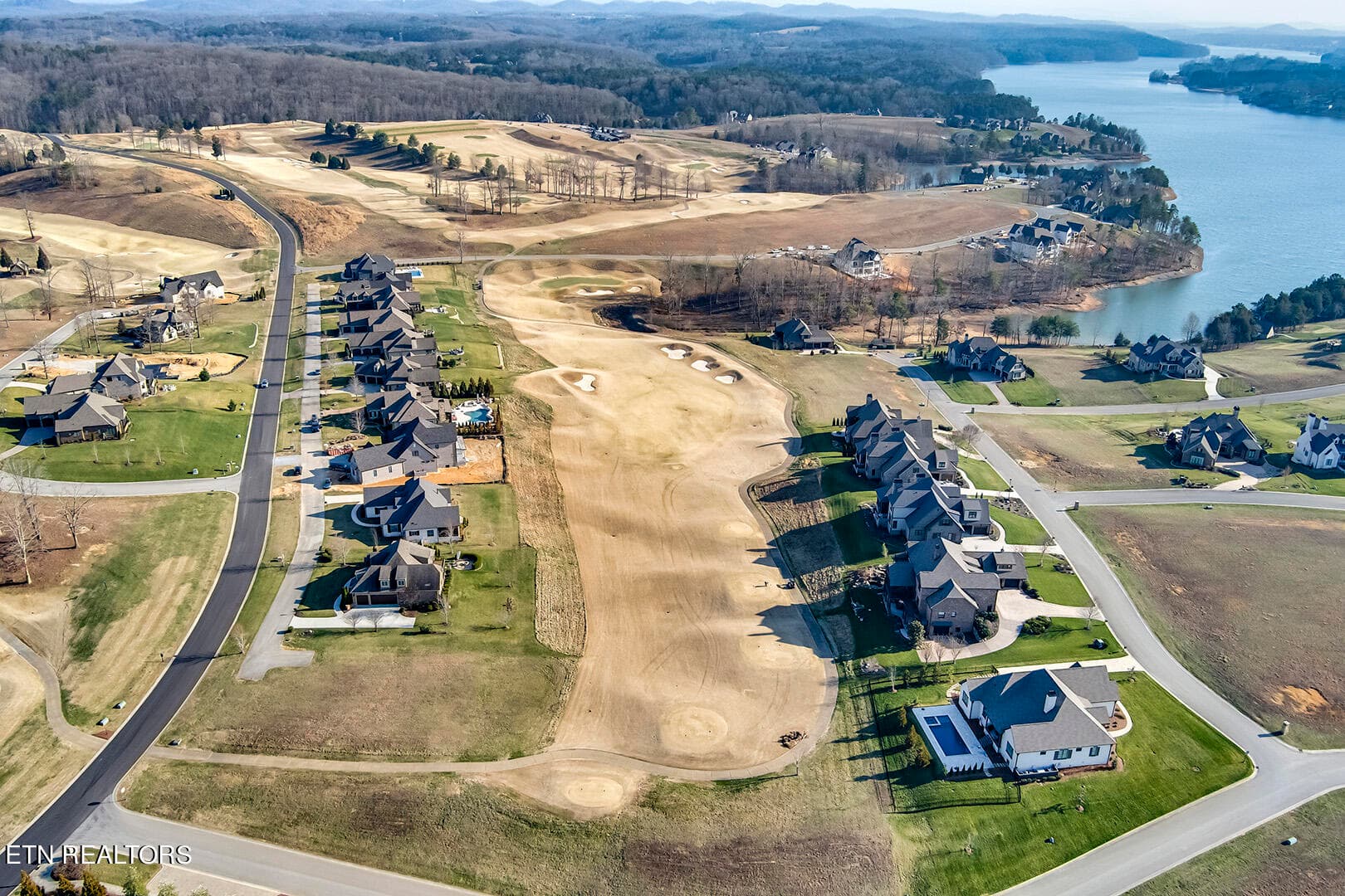 09_StarboardDrive_611_GolfCourseBirdseye - 611 Starboard Drive, Lenoir City, TN 37772, Lenoir City
