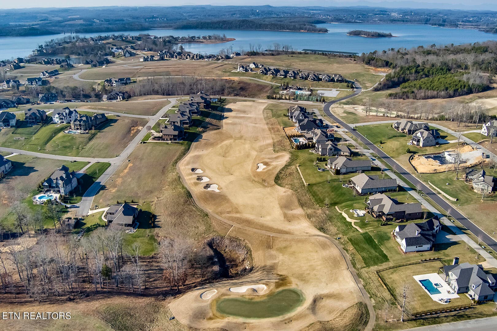 10_StarboardDrive_611_GolfCourseBirdseye - 611 Starboard Drive, Lenoir City, TN 37772, Lenoir City