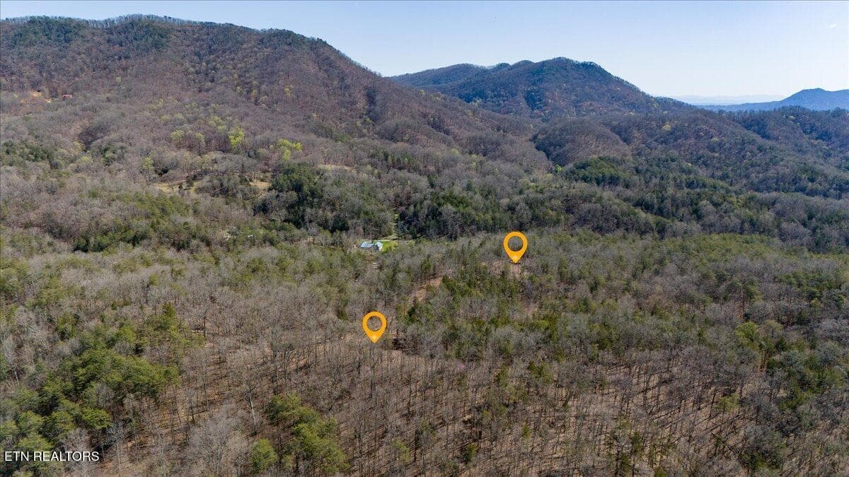 09-Aerial w_ Markers - Wolfenbarger Tract 1, Luttrell, TN 37779
