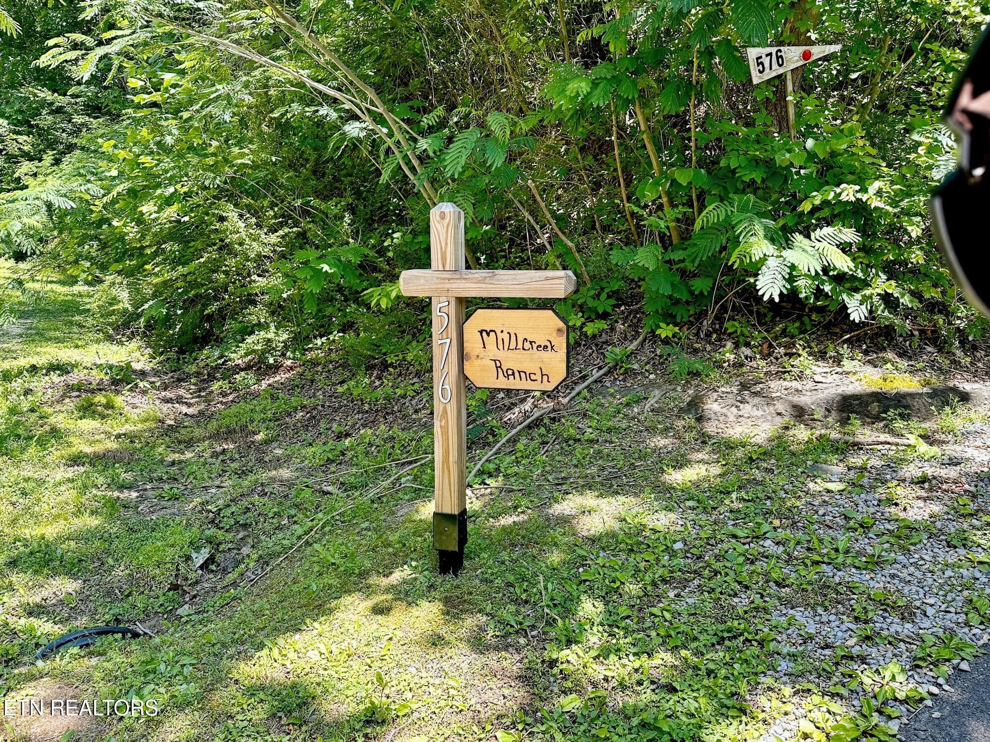 576 Mill Creek sign - 576 Mill Creek Rd, Pigeon Forge, TN 37863