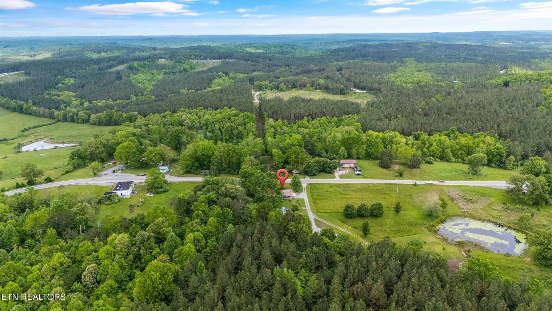 Aerial - 9438-0 Morgan County Hwy, Sunbright, TN 37872