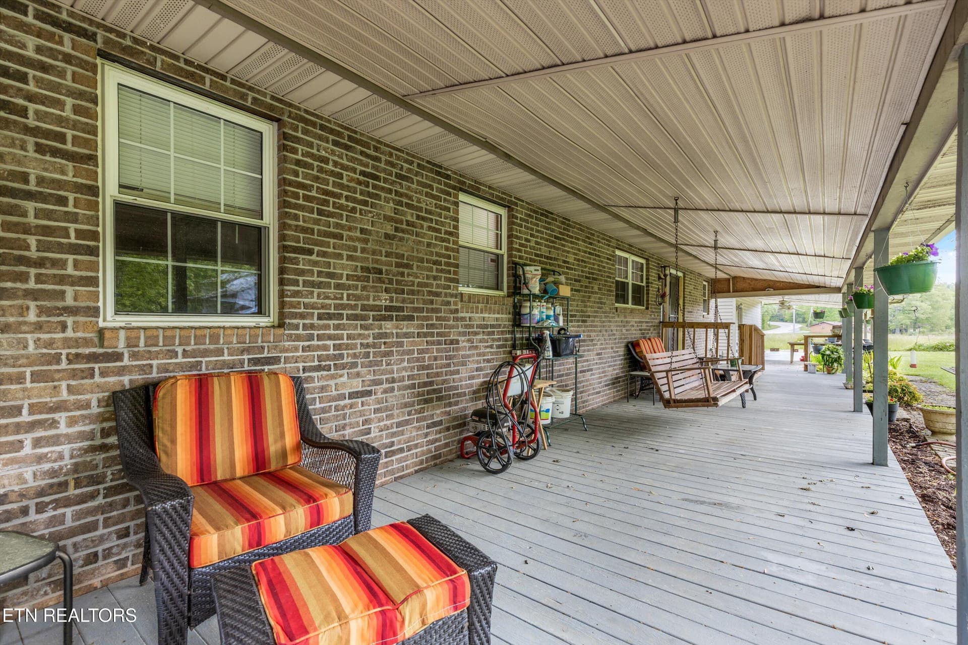 Welcoming Covered Porch - 9438-0 Morgan County Hwy, Sunbright, TN 37872