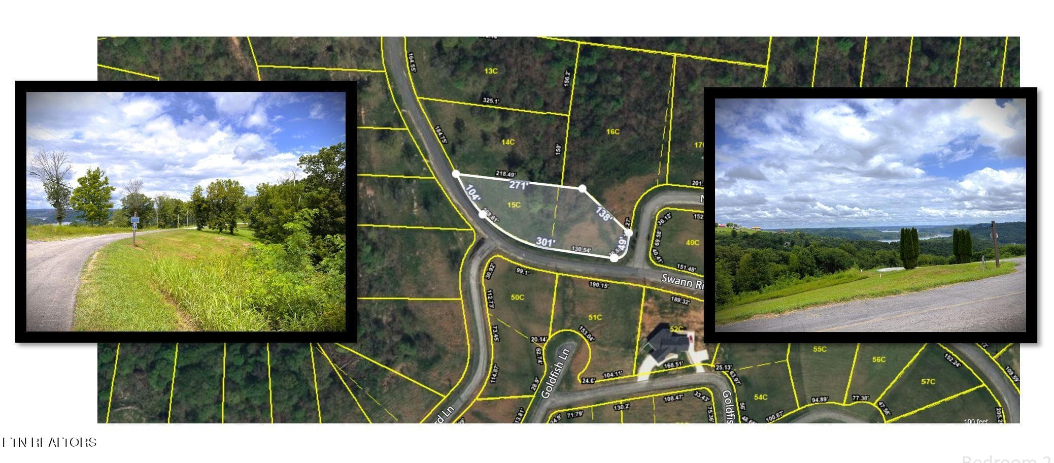 aerial plus pics - Lot 15C Swan Ridge Rd, Hilham, TN 38568