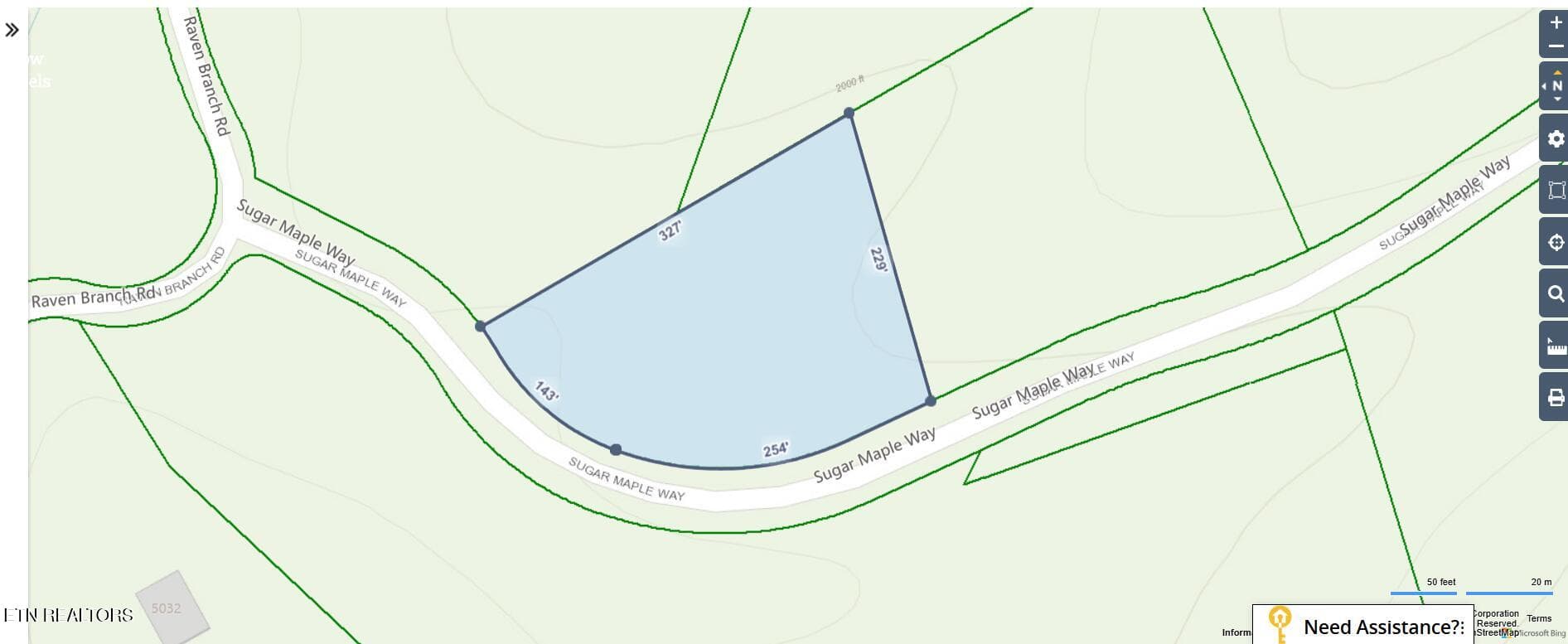 Lot39-Map-Topo - Lot 39 Sugar Maple Way, Del Rio, TN 37727