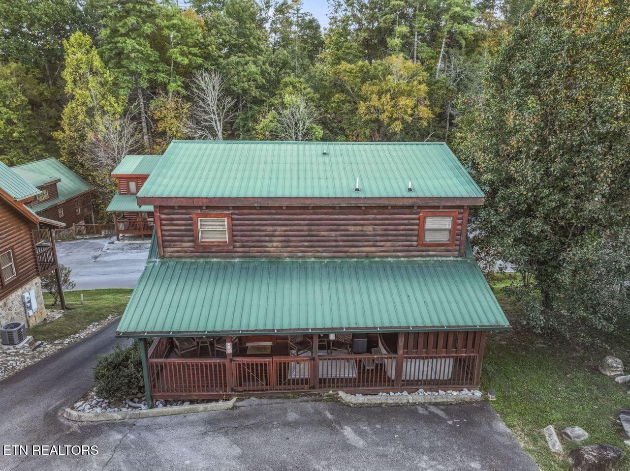 Aerial View - 526 Blackberry Ridge Way, Pigeon Forge, TN 37863