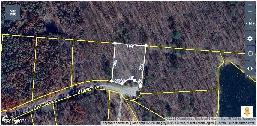 lot 44 hemlock plat map - Lot 44 Hemlock Lane, Spencer, TN 38585