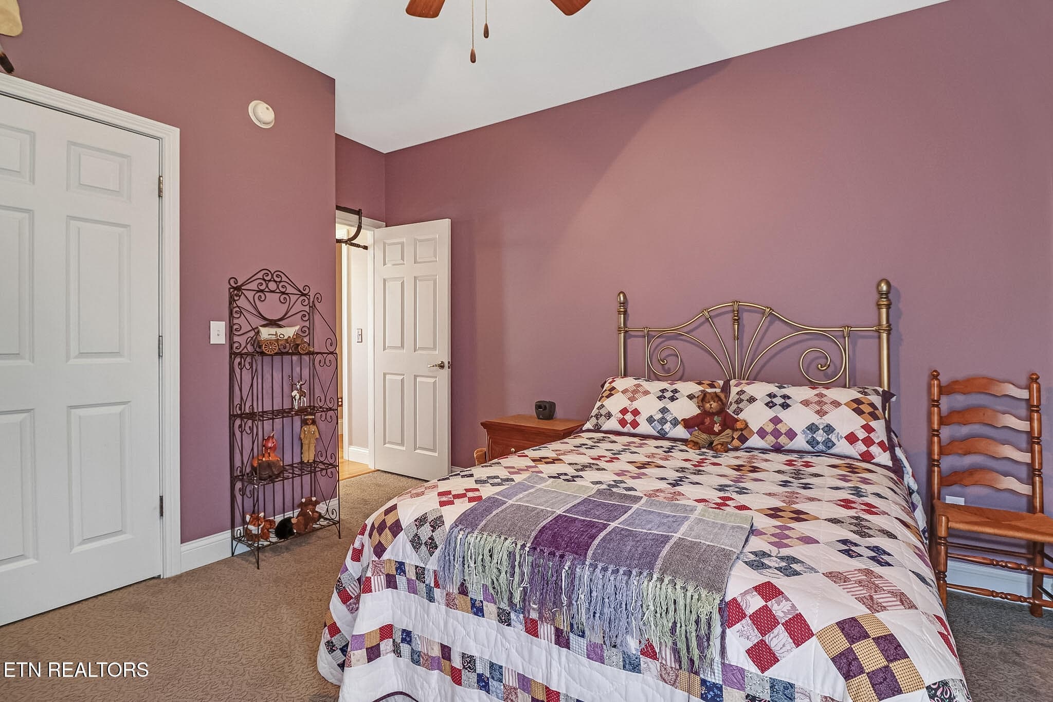 PRIVATE GUEST BEDROOM - 105 Kings Down Drive, Fairfield Glade, TN 38558