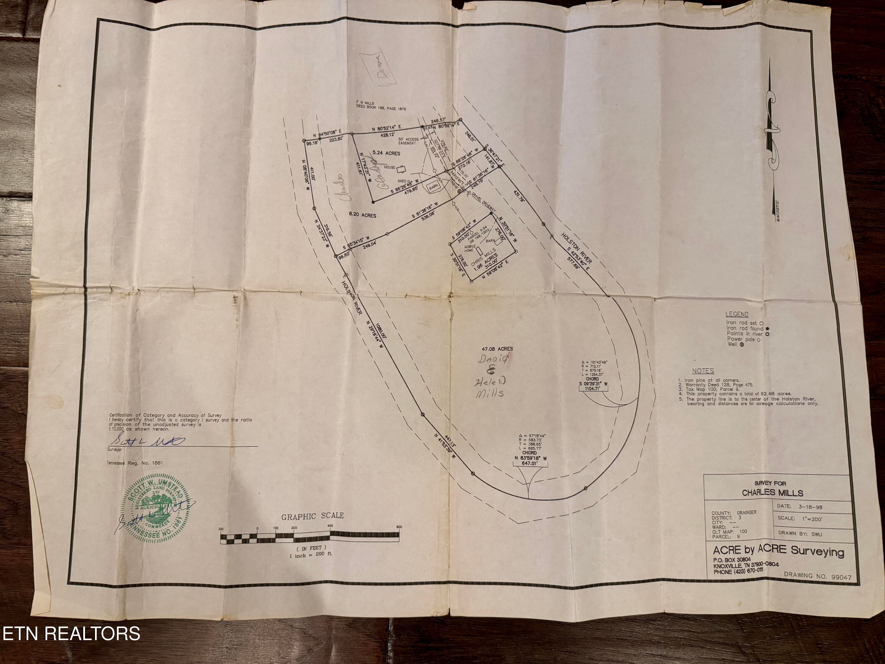 598 Horse Shoe Bend Survey - 598 Horse Shoe Bend Rd, Blaine, TN 37709