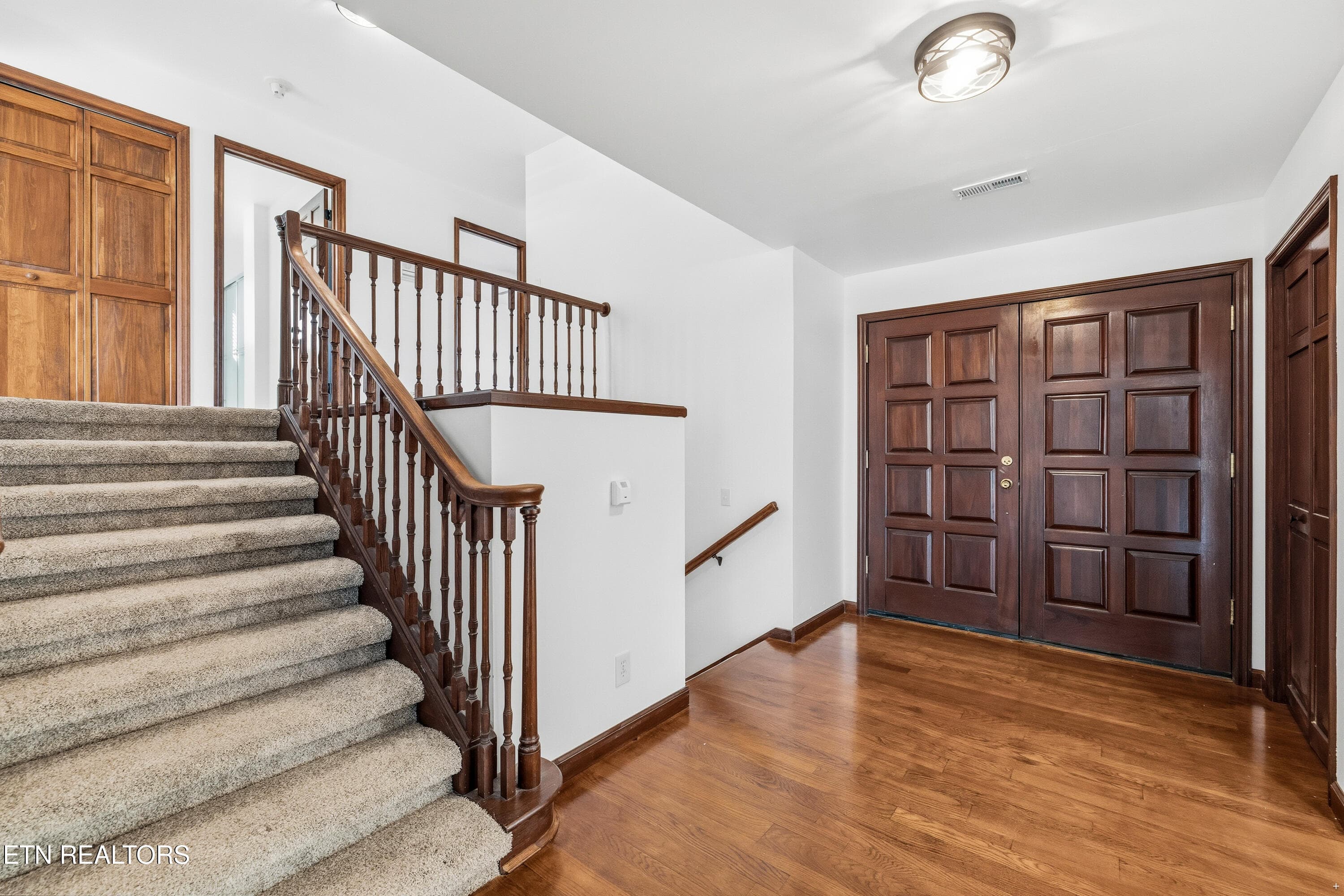 STAIRWAY FROM MAIN TO UPSTAIRS - 8002 Jackson Bend Rd, Lenoir City, TN 37772