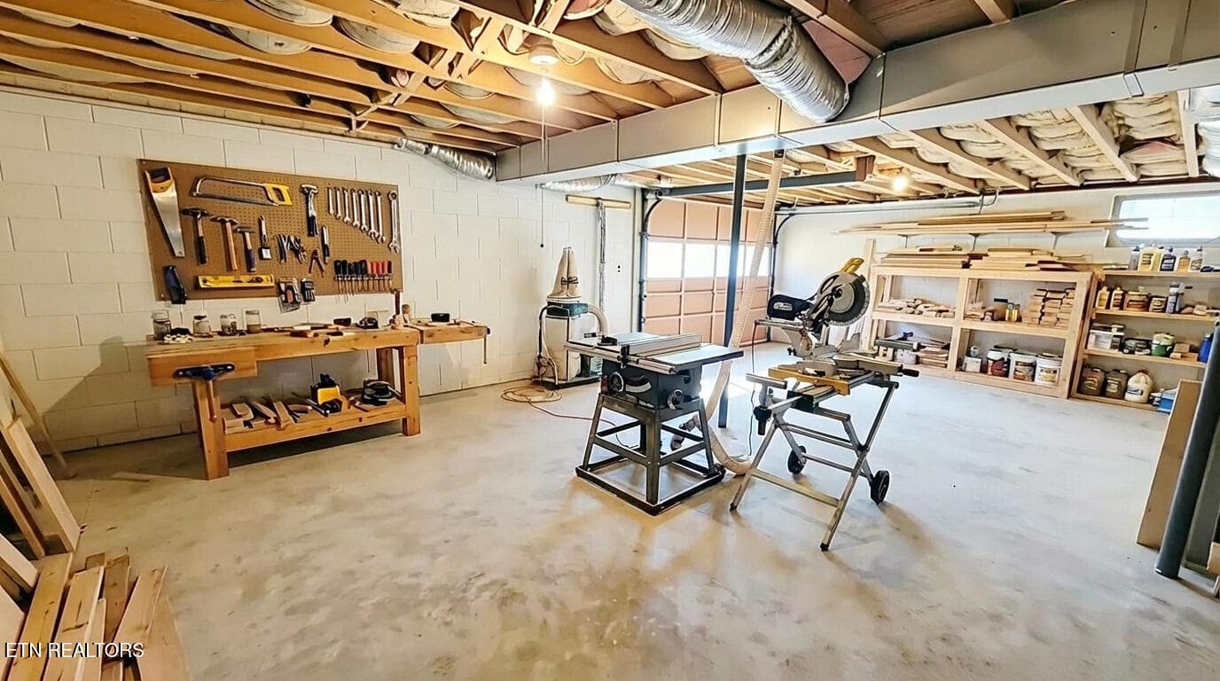 BASEMENT WORKSHOP S1 - 35 McDonald Rd, Midway, TN 37809