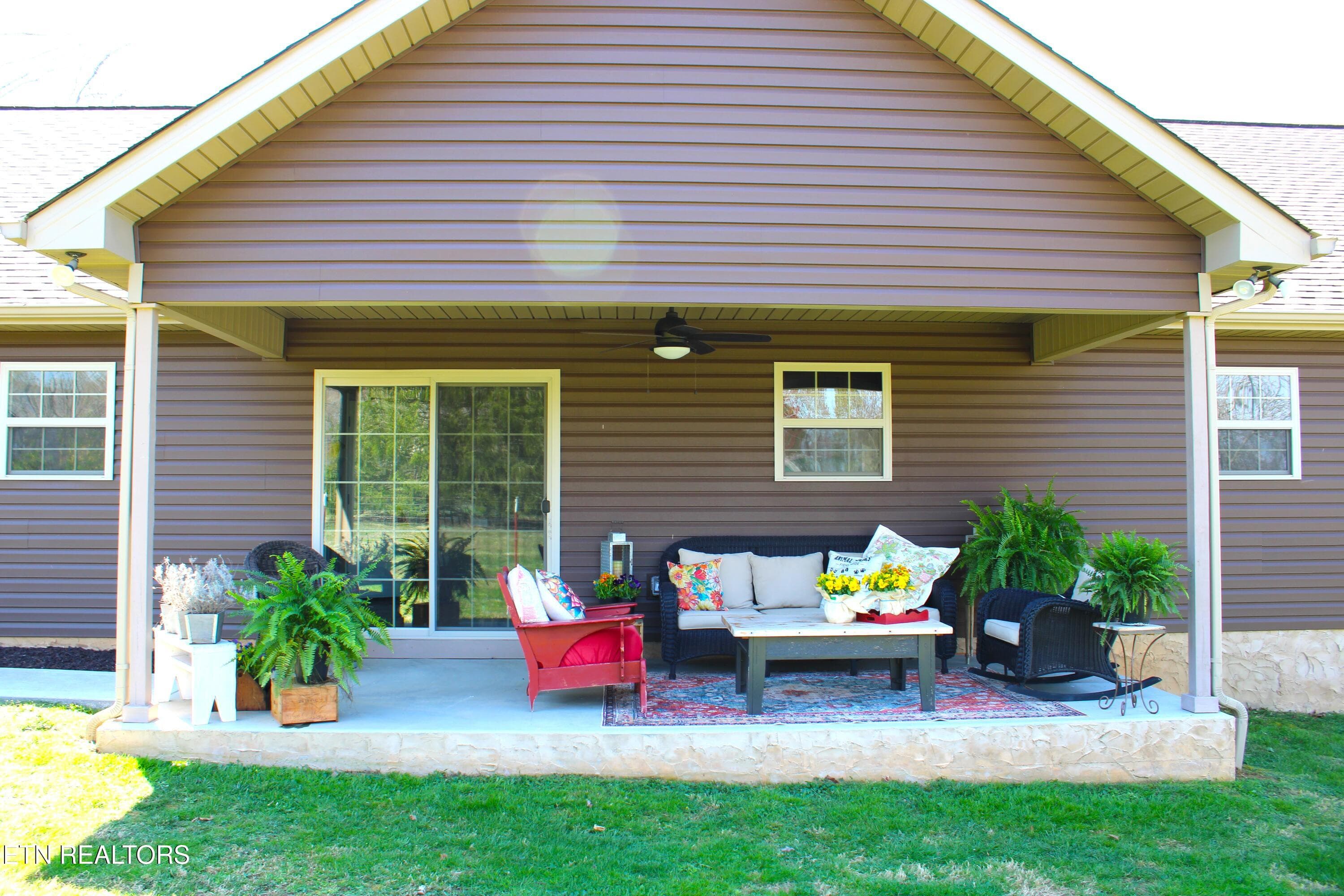rear porch - 3623 Shelby Drive, Sevierville, TN 37862