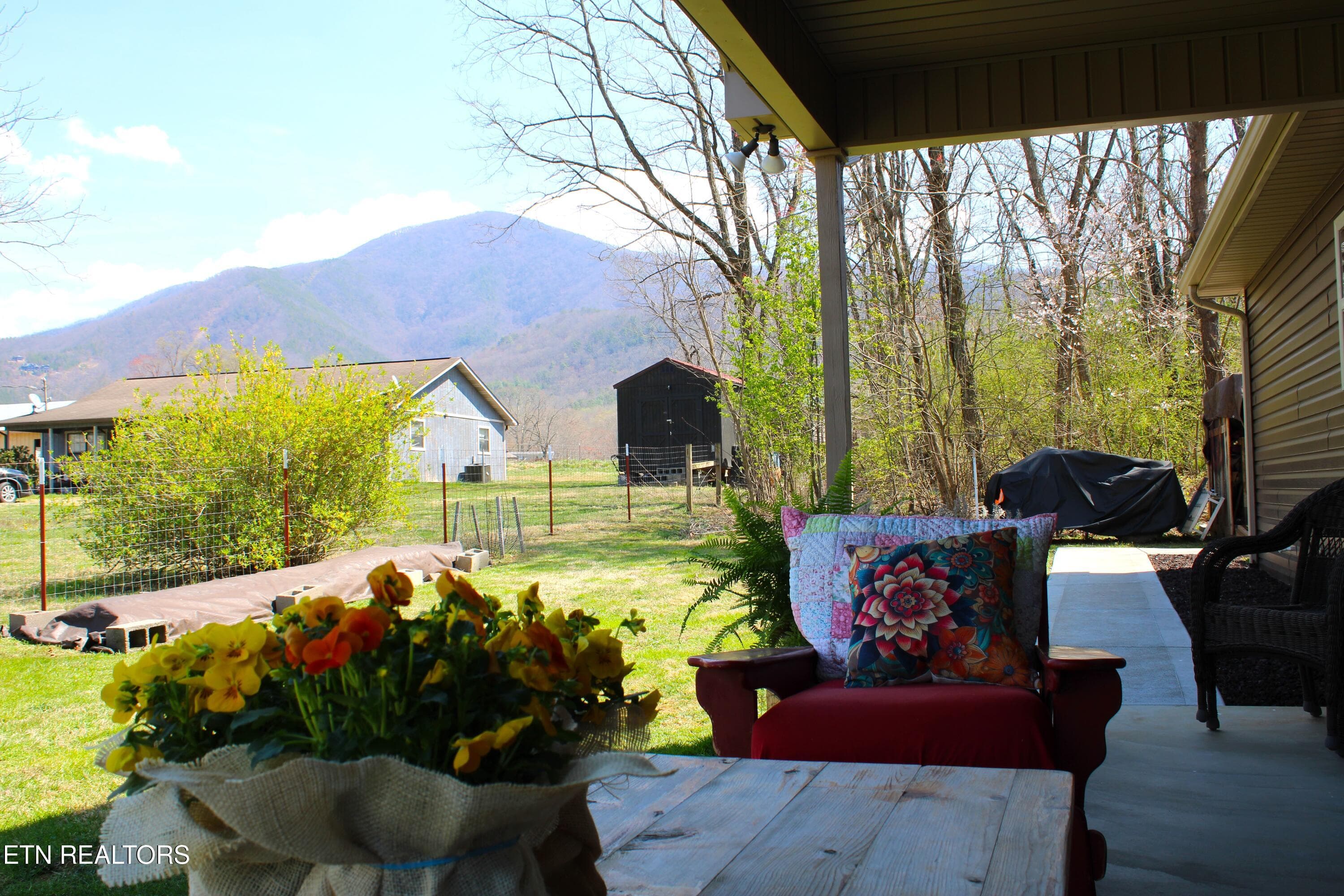 from rear porch - 3623 Shelby Drive, Sevierville, TN 37862