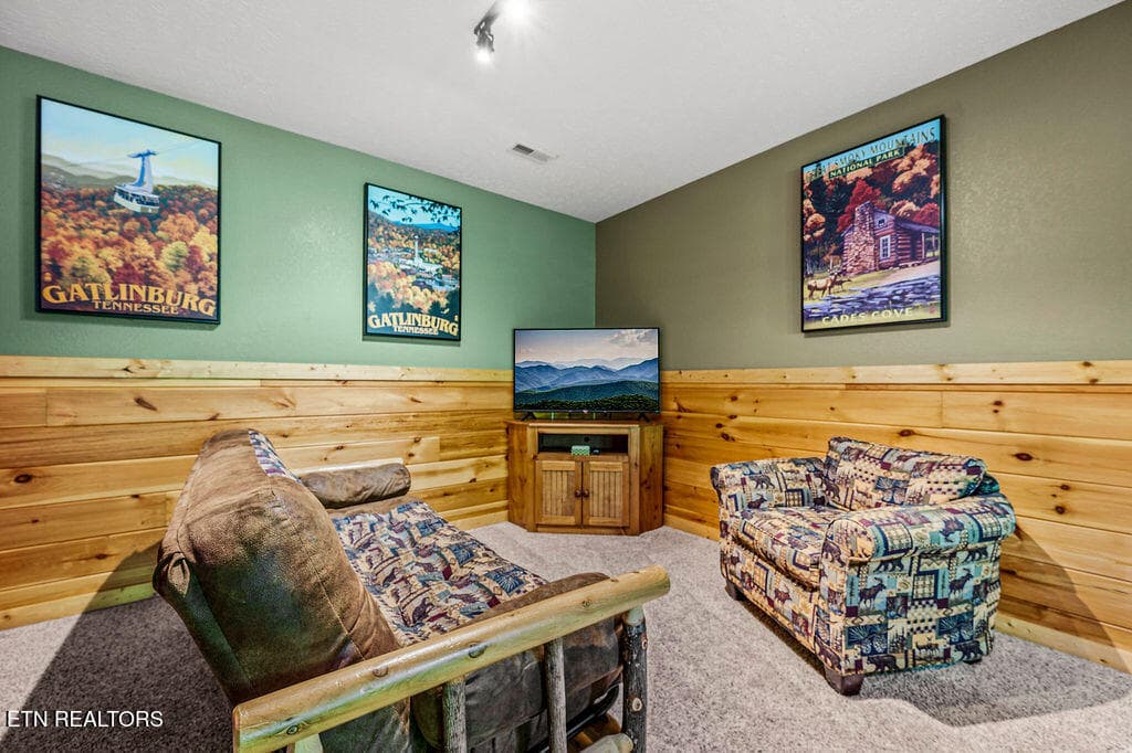 basement rec room1 - 766 High Mountain Way, Gatlinburg, TN 37738, Gatlinburg