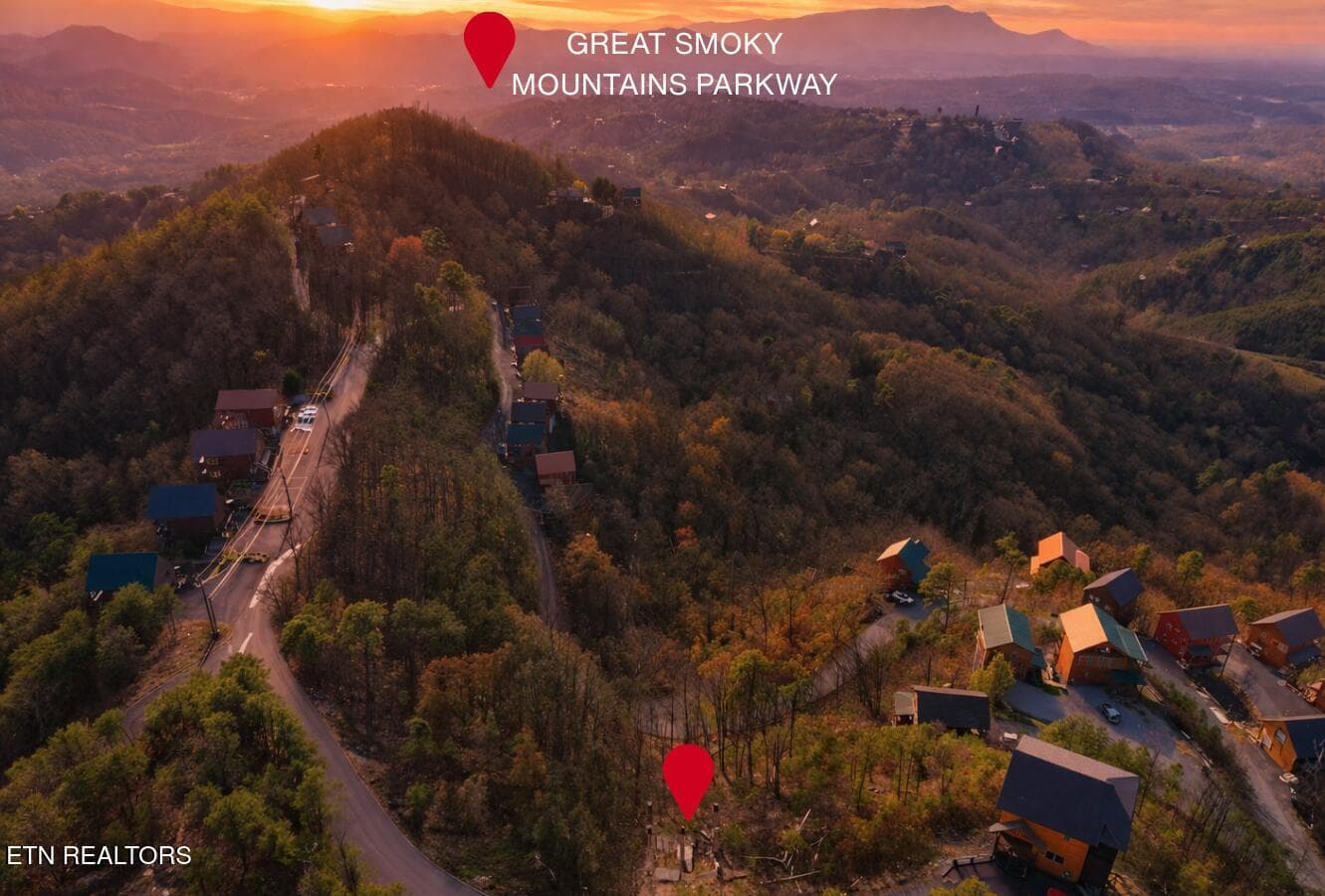 View of Great Smoky Mountains Parkway - 2297 Windy Lane, Sevierville, TN 37876