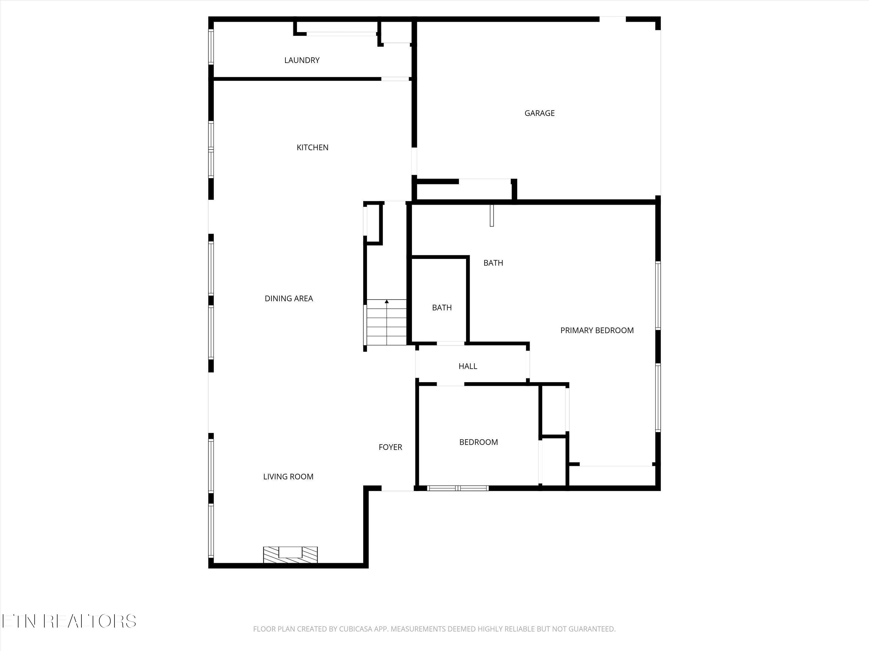 04-1st_floor_1189_deerfield_way_la_folle - 1189 Deerfield Way, LaFollette, TN 37766