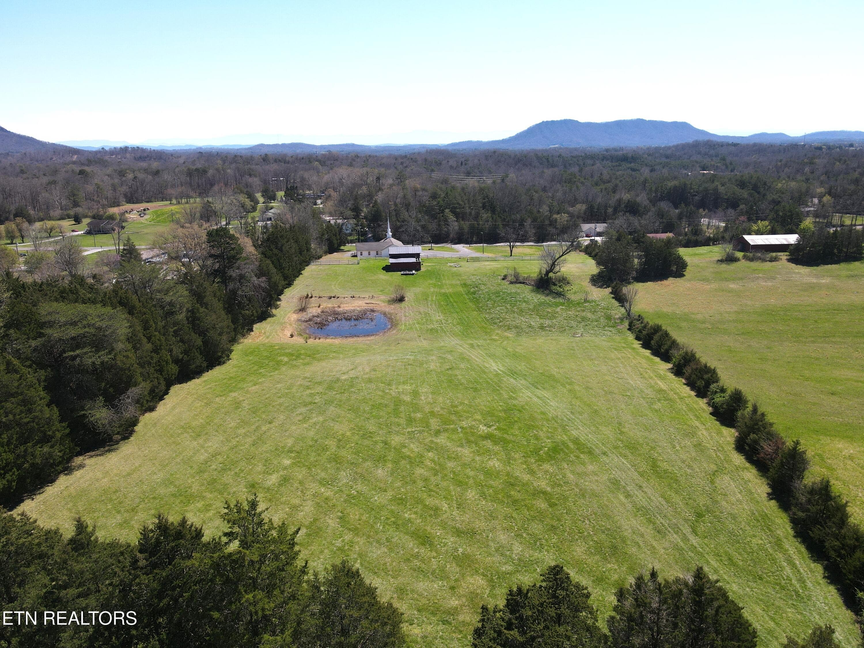 Back of property facing Tazewell Pk - 0 Tazewell Pike, Luttrell, TN 37779