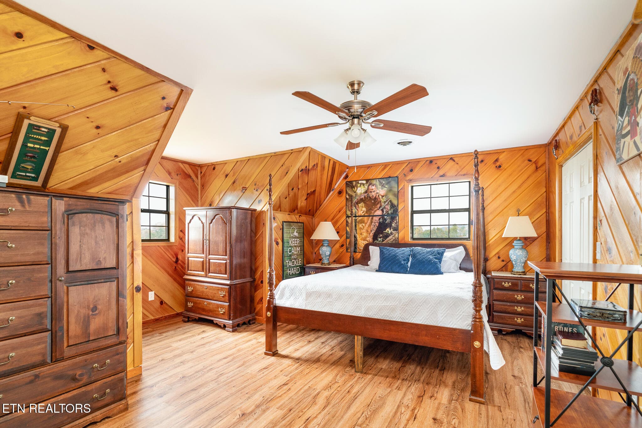 Large bedroom #3 - 3767 Phillips Flats Rd, Oneida, TN 37841