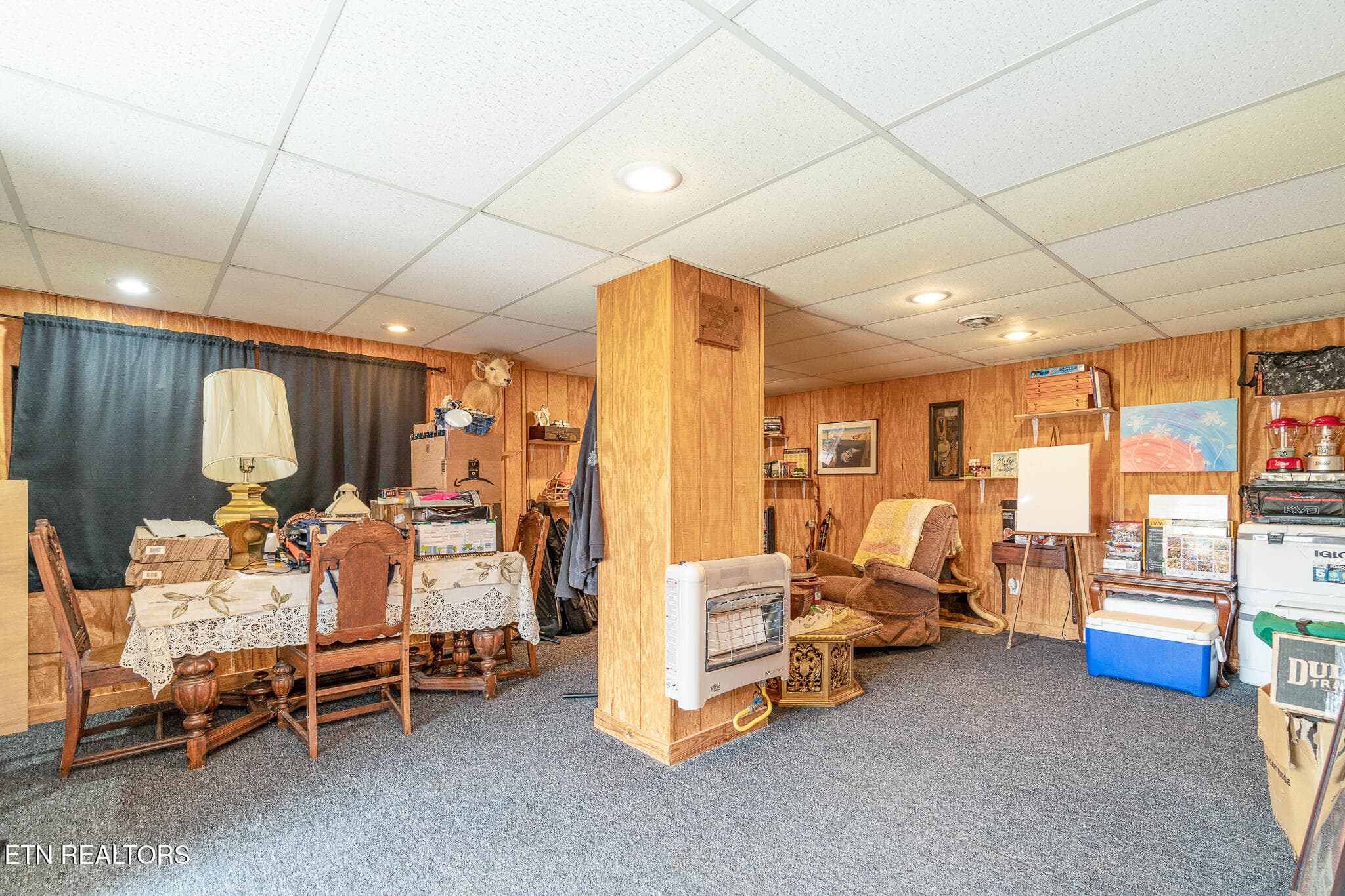 Downstairs living room - 3767 Phillips Flats Rd, Oneida, TN 37841