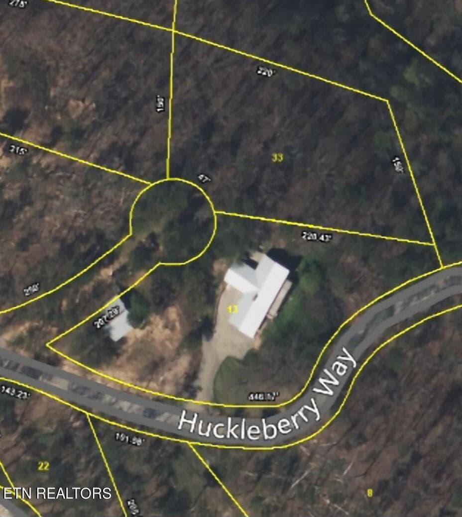 Map - 3250 Huckleberry Way, Sevierville, TN 37862
