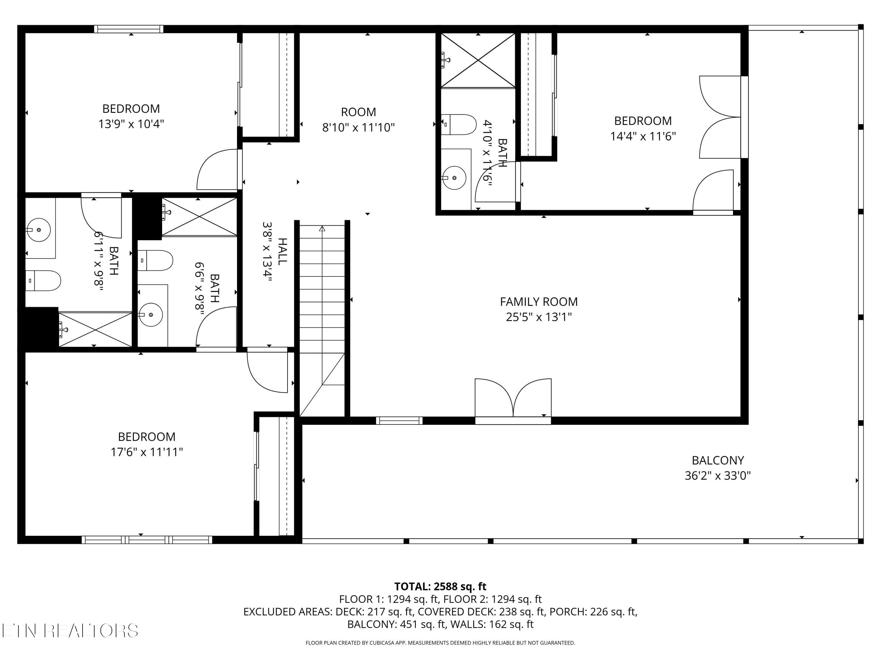 2nd_floor_2039_oakmont_drive_sevierville - 2039 Oakmont Drive, Sevierville, TN 37876
