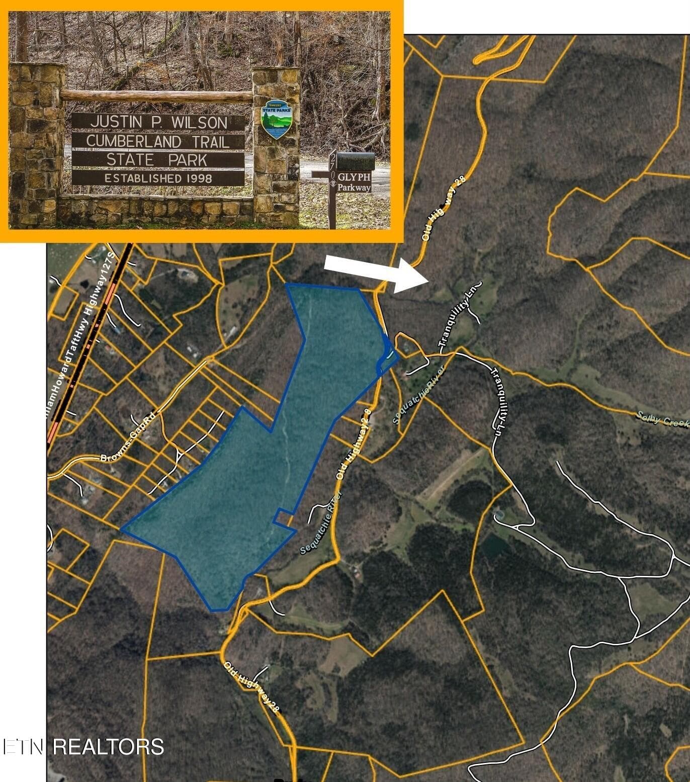 map - 8450 Old Highway 28, Pikeville, TN 37367
