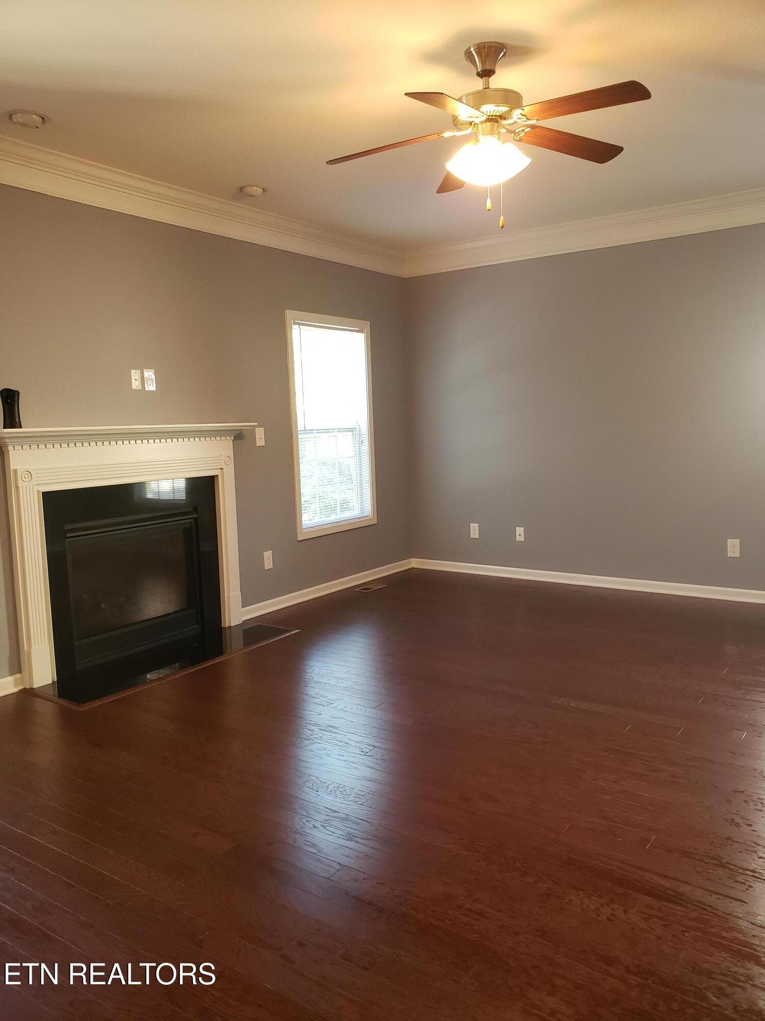 living room fireplace - 5901 Apple Valley Drive, Knoxville, TN 37924, Knoxville