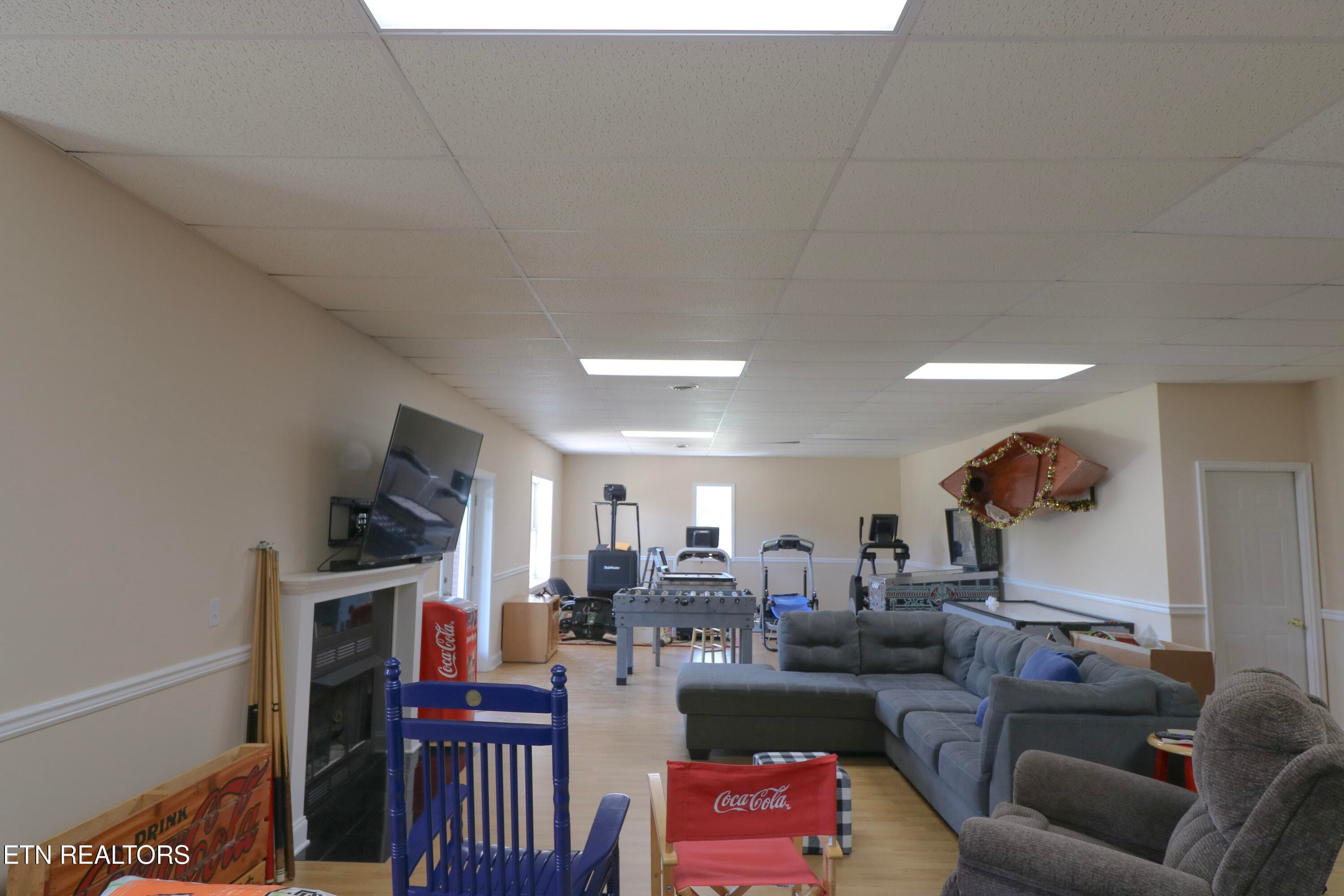 Basement Rec Room 2 - 123 Double Tee Court, Tazewell, TN 37879