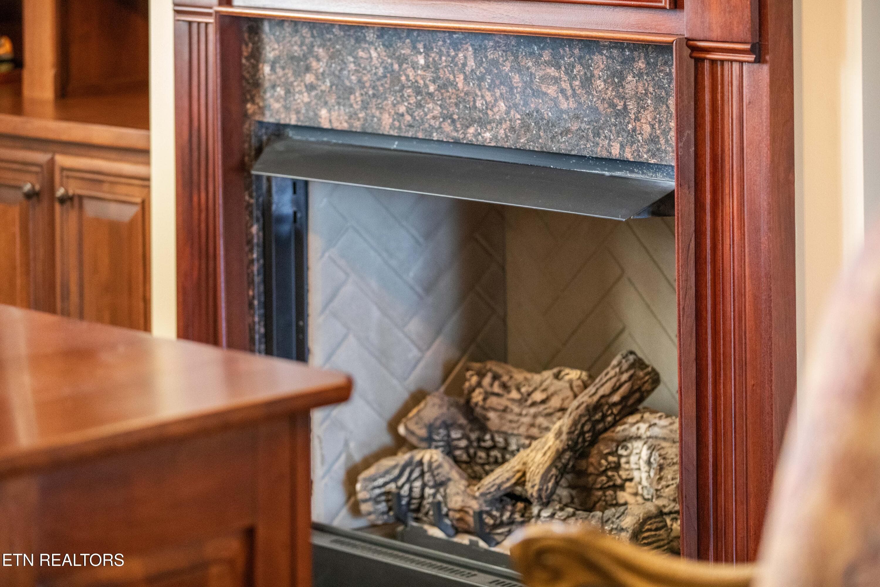 Office fireplace - 361 Highway 307, Athens, TN 37303