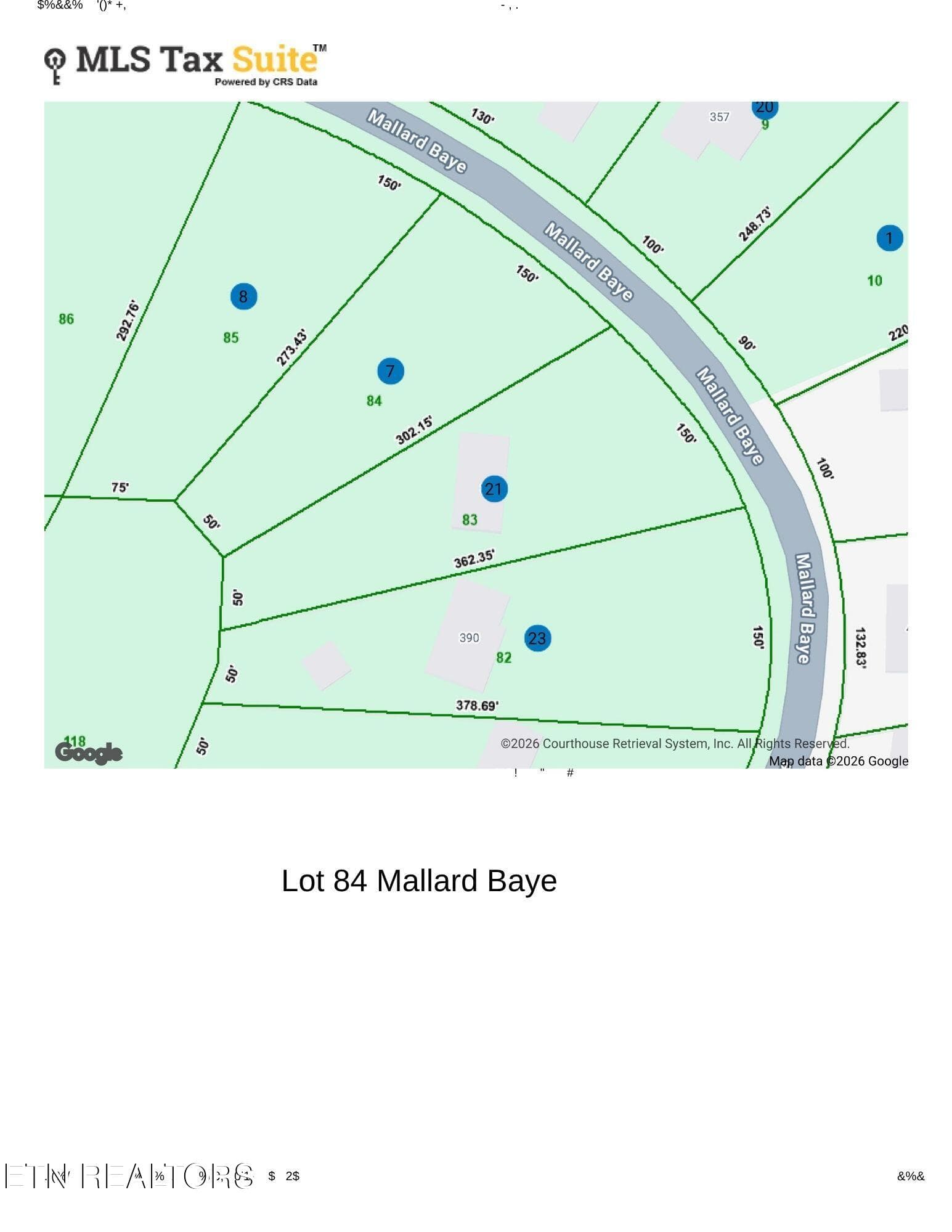 Tax Map.pdf (1) - Lot 84 Mallard Baye, Rutledge, TN 37861, Rutledge