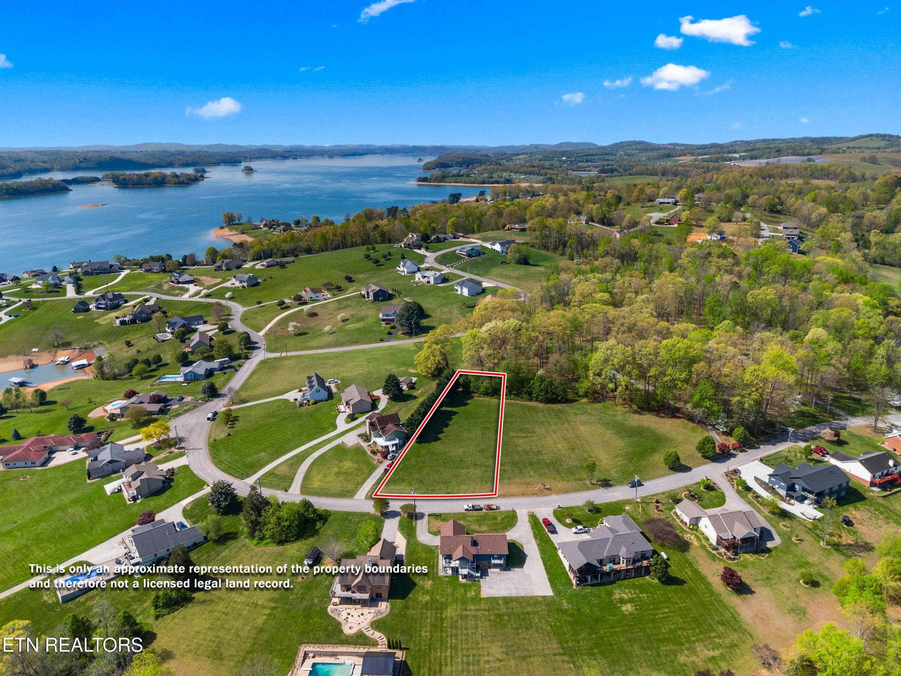 Aerial View - Lot 84 Mallard Baye, Rutledge, TN 37861, Rutledge