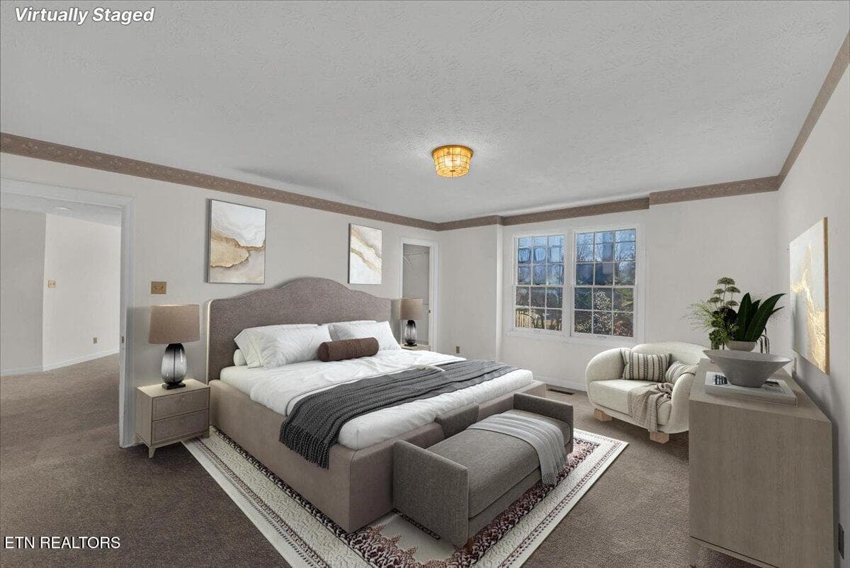 Main level bedroom - 905 Glennshire Drive, Knoxville, TN 37923, Knoxville