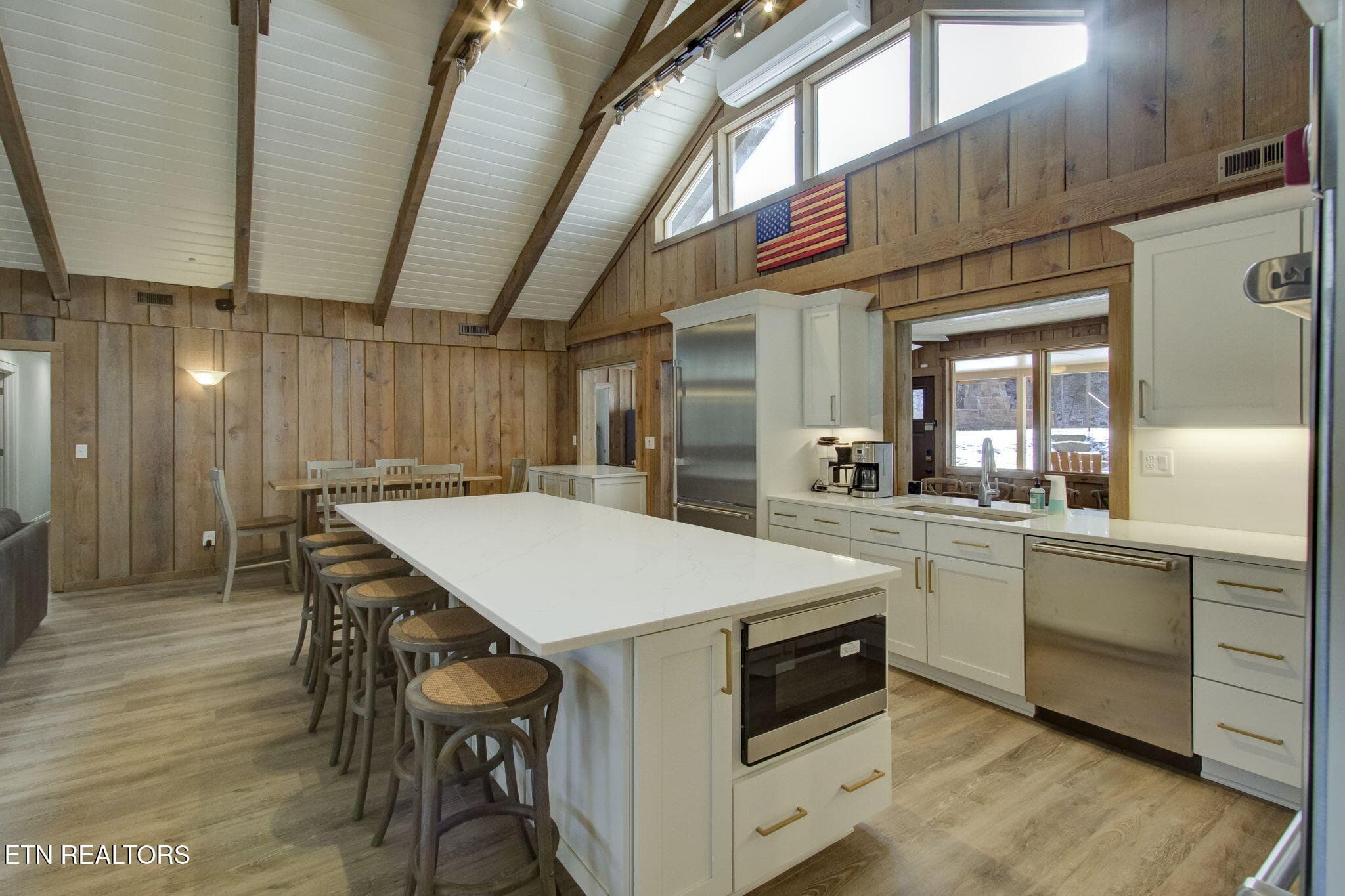 Kitchen with pass-throughs - 2050 E Millers Cove Rd, Walland, TN 37886