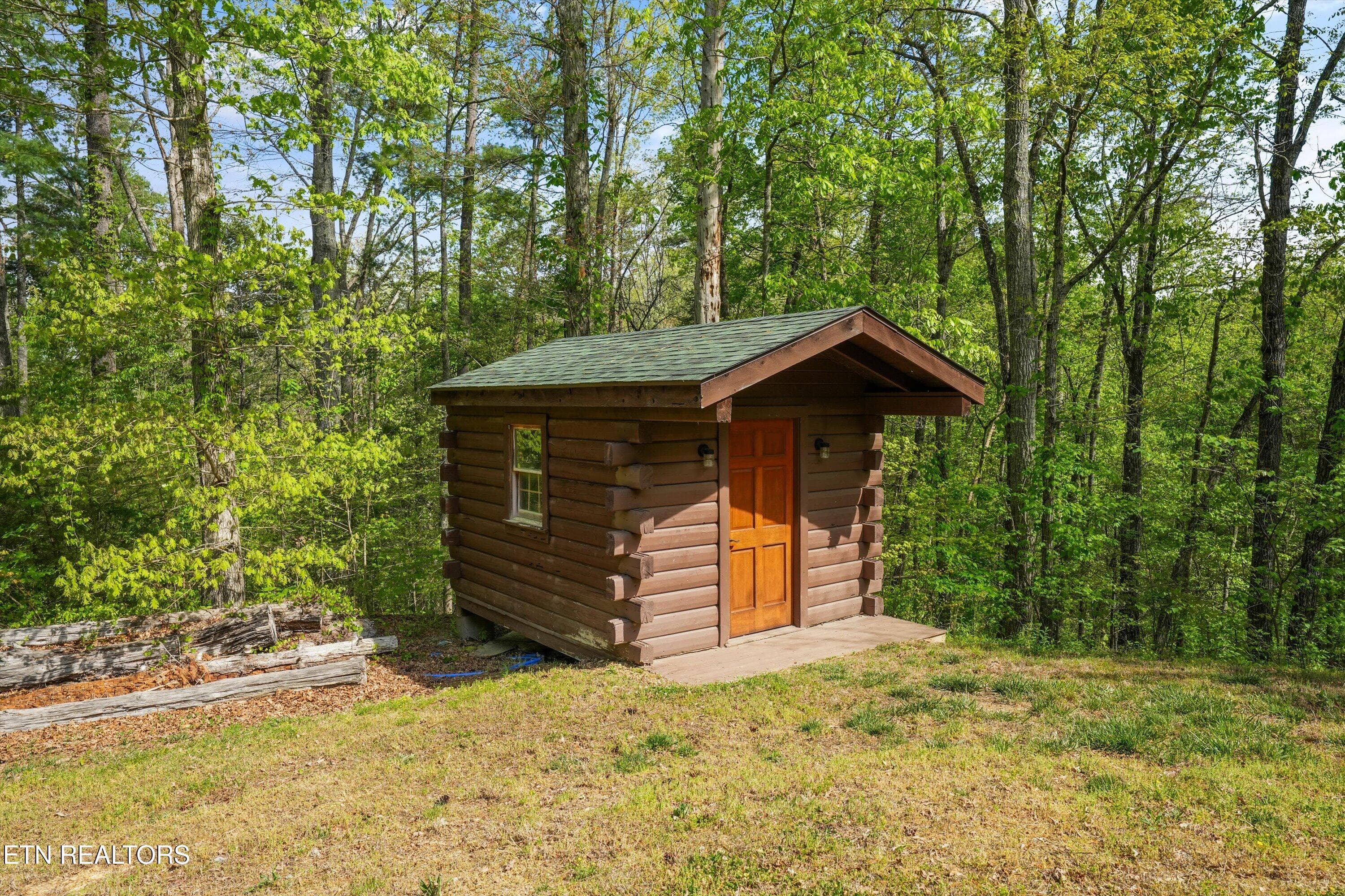 Additional Storage in Backyard - 716 Country Oaks Drive, Pigeon Forge, TN 37863