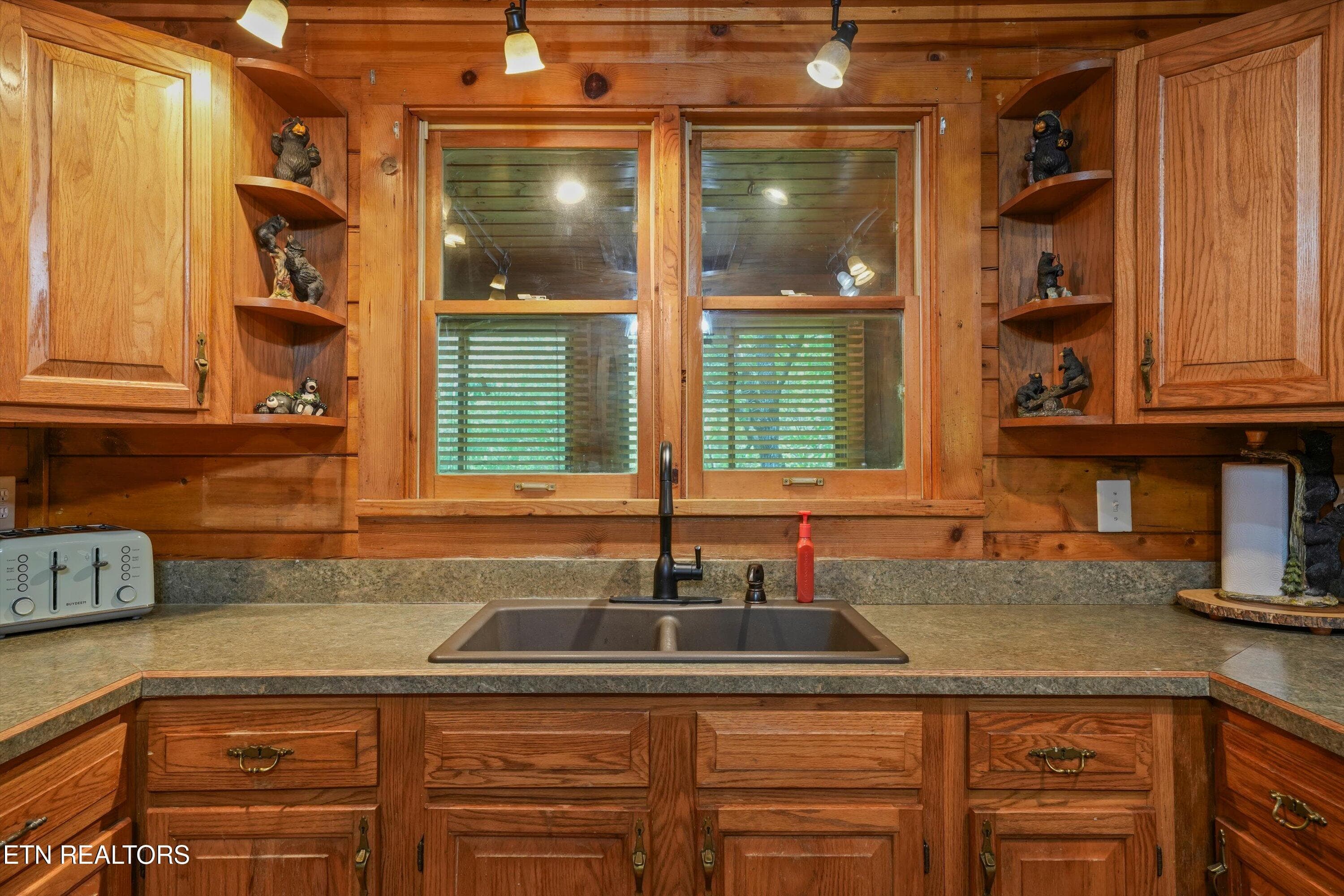 Sink Area in Kitchen - 716 Country Oaks Drive, Pigeon Forge, TN 37863