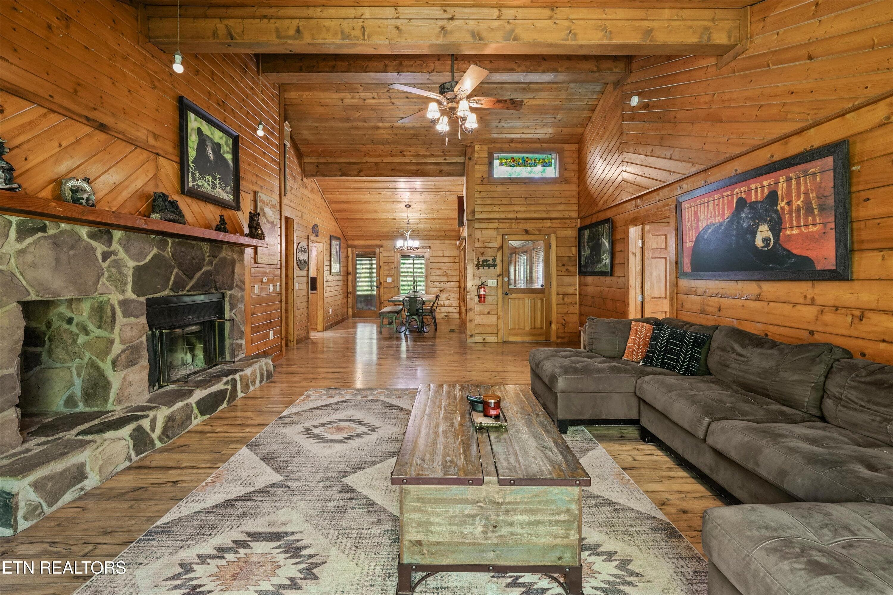 View from LR to DR - 716 Country Oaks Drive, Pigeon Forge, TN 37863
