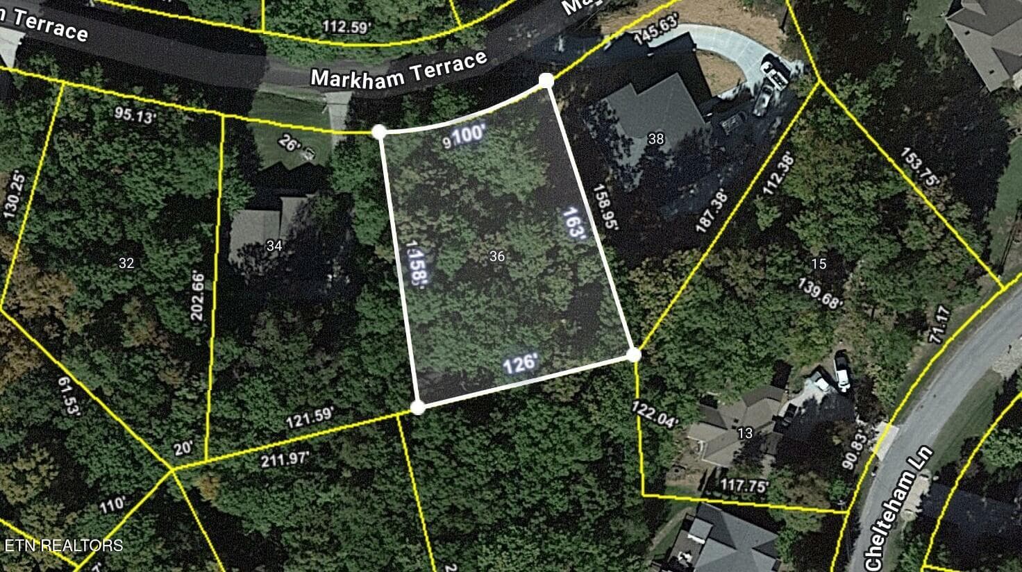 PLAT MAP - 36 Markham Terrace, Fairfield Glade, TN 38558
