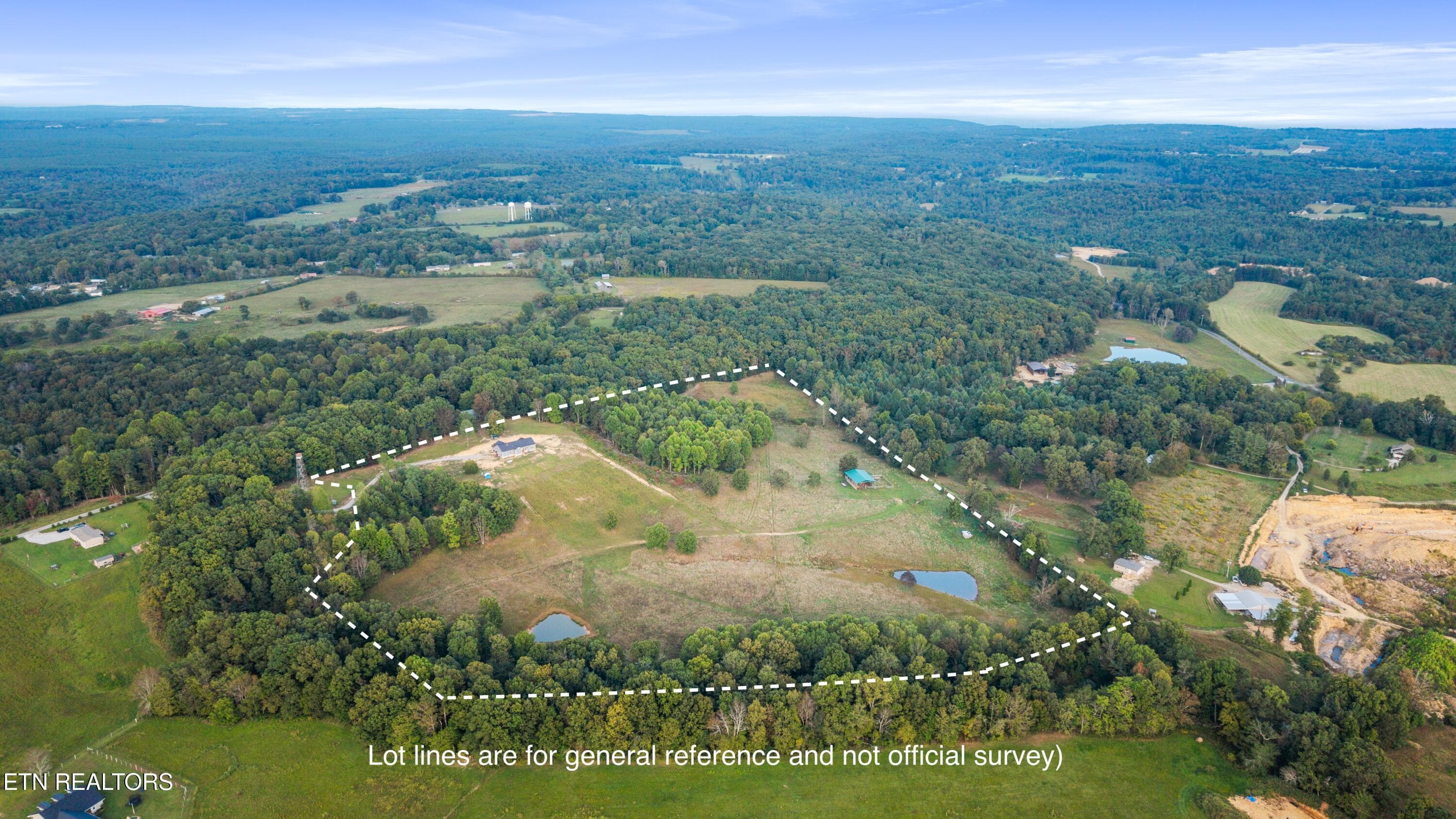 Lot Lines 610 Summer City Fire Tower - 610 Summer City Firetower Rd, Pikeville, TN 37367