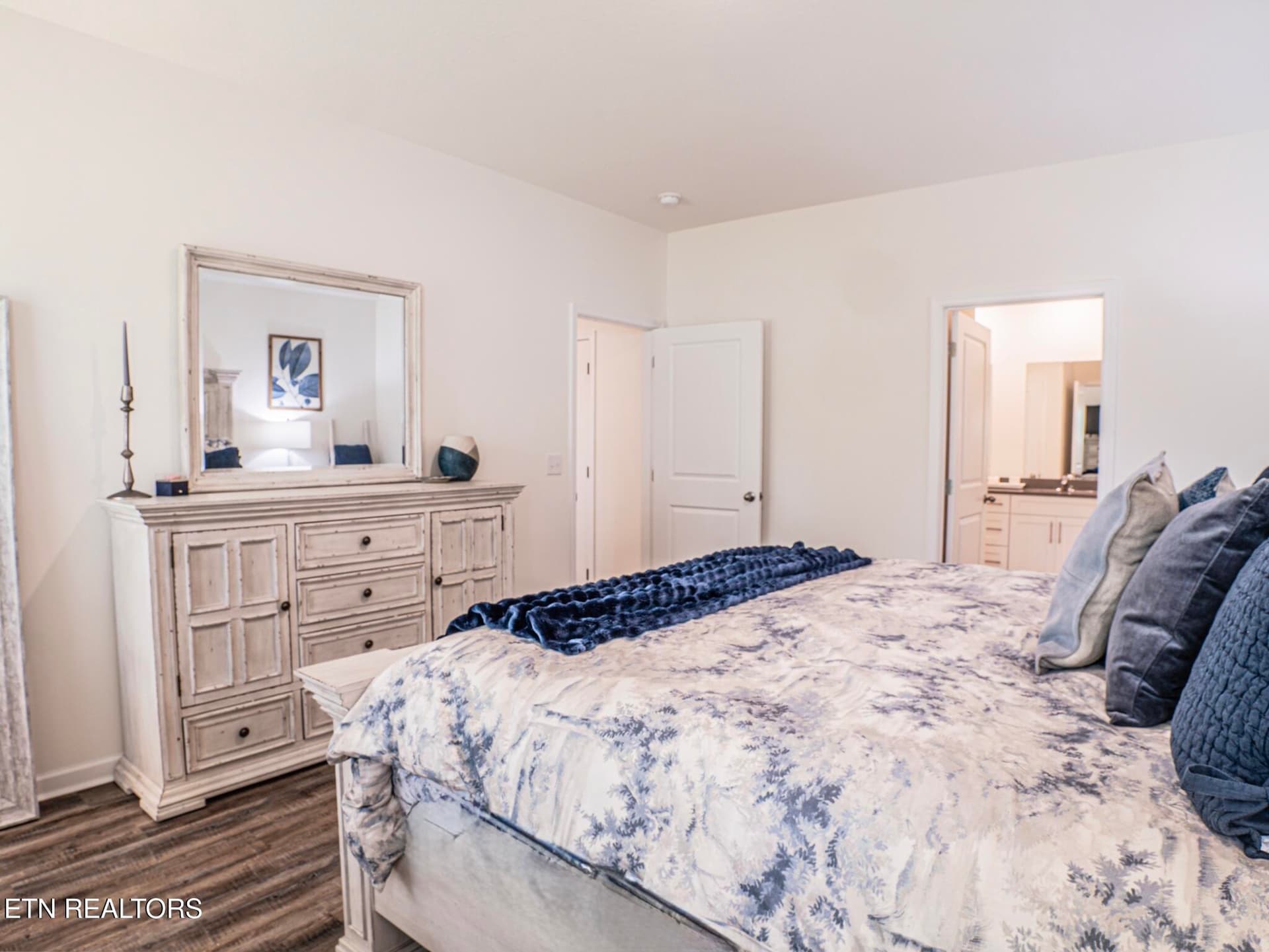 Main Level Owner's Ensuite - 142 Thistle Drive, Bluff City, TN 37618