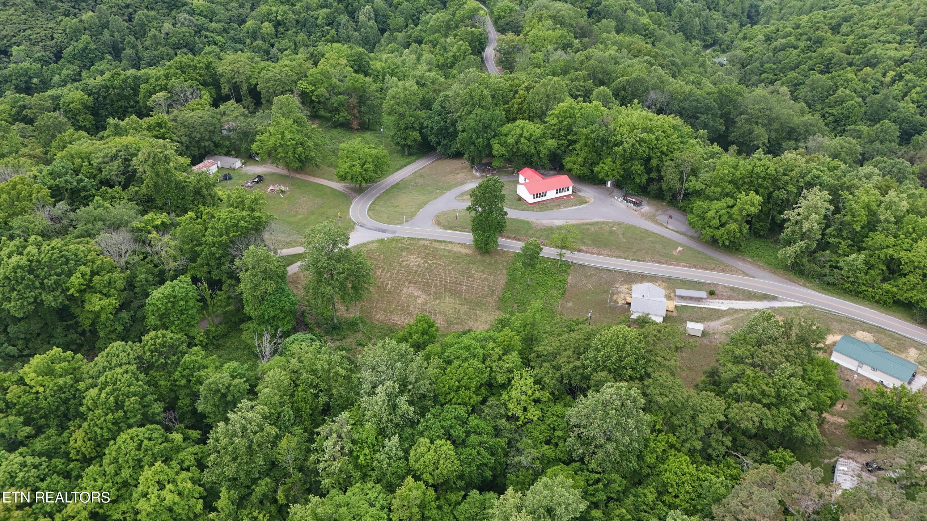 Freehill Rd -- Drone 6 - 1825 Freehill Rd, Celina, TN 38551