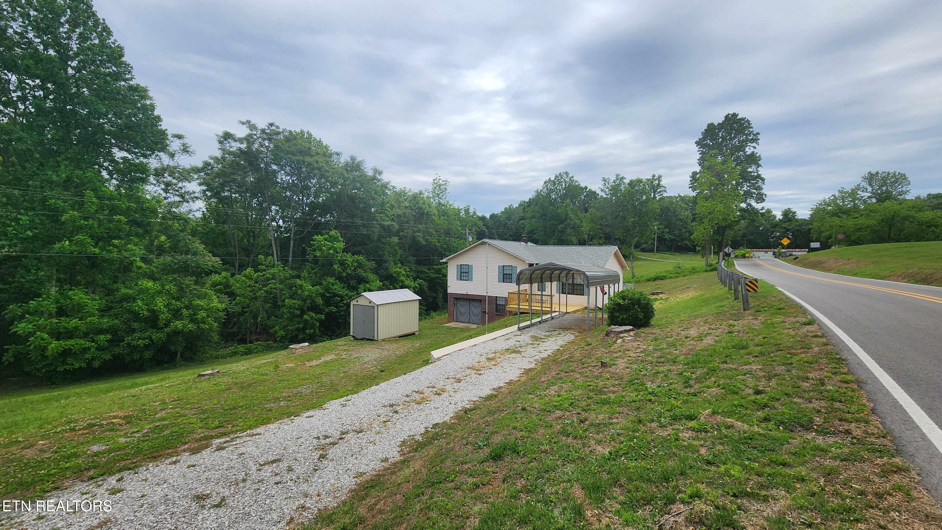 Freehill Rd -- View from Road - 1825 Freehill Rd, Celina, TN 38551
